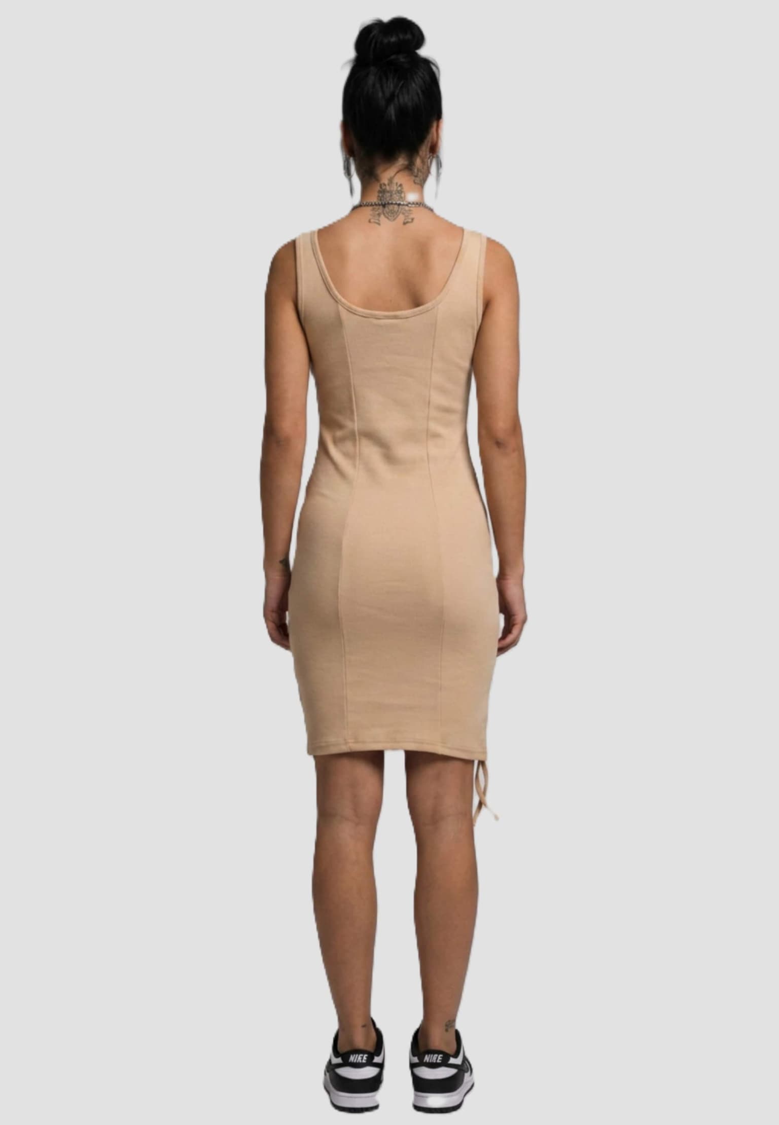 Karl Kani Small Signature Gathering Rib Dress – Bild 2