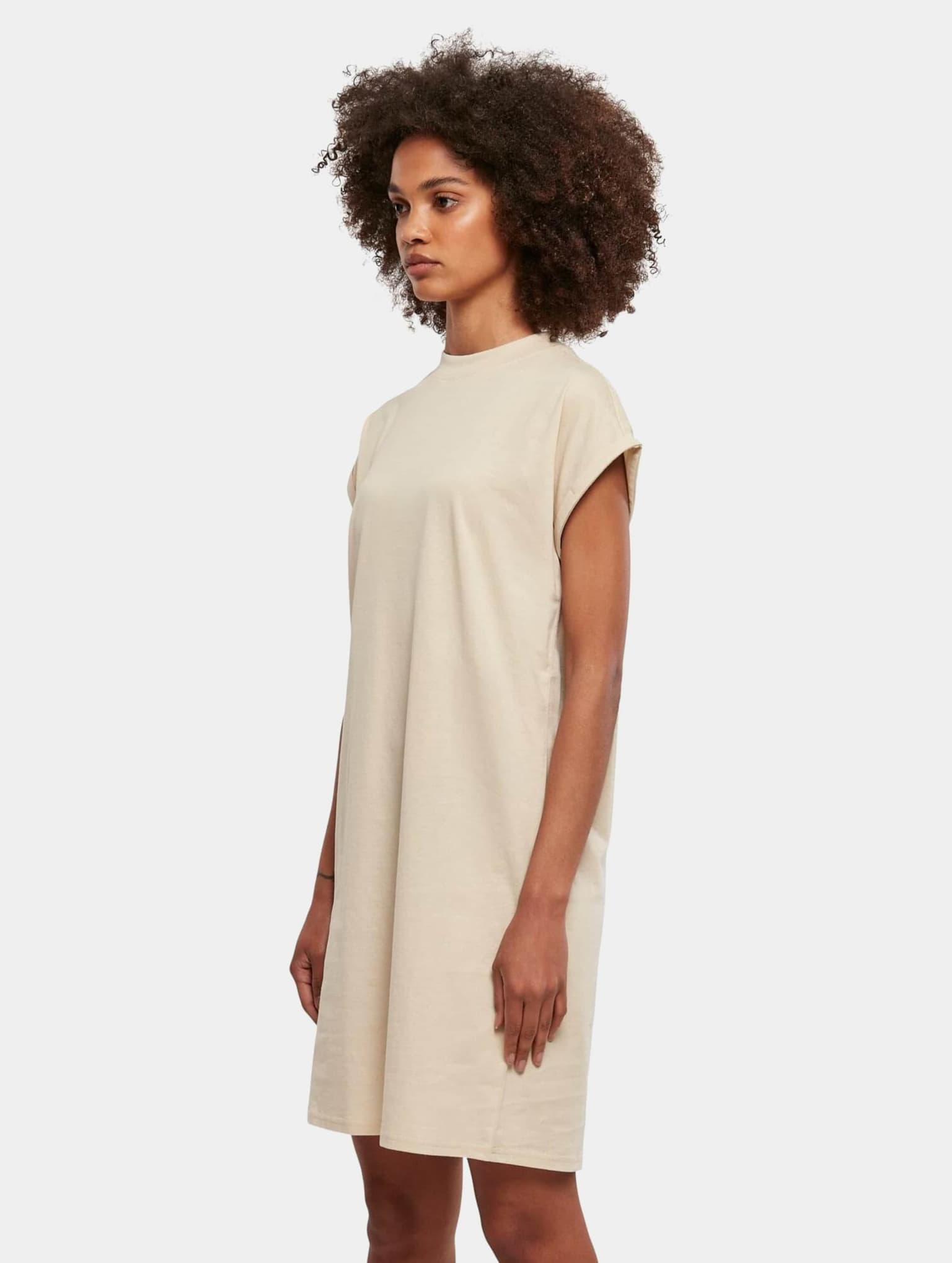 Urban Classics Ladies Turtle Extended Shoulder Dress – Bild 3