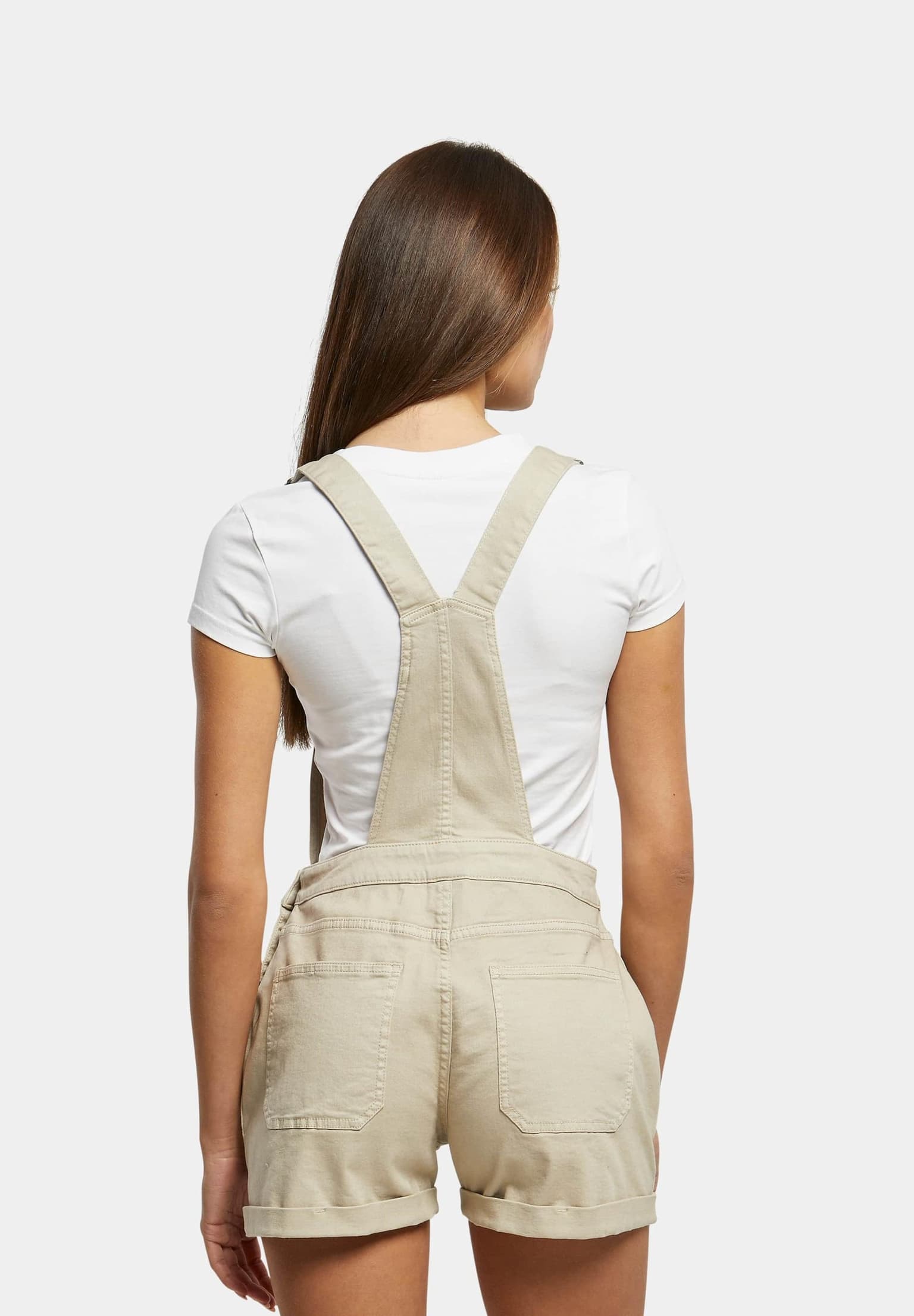 Urban Classics Ladies Essentials Short Dungaree – Bild 2