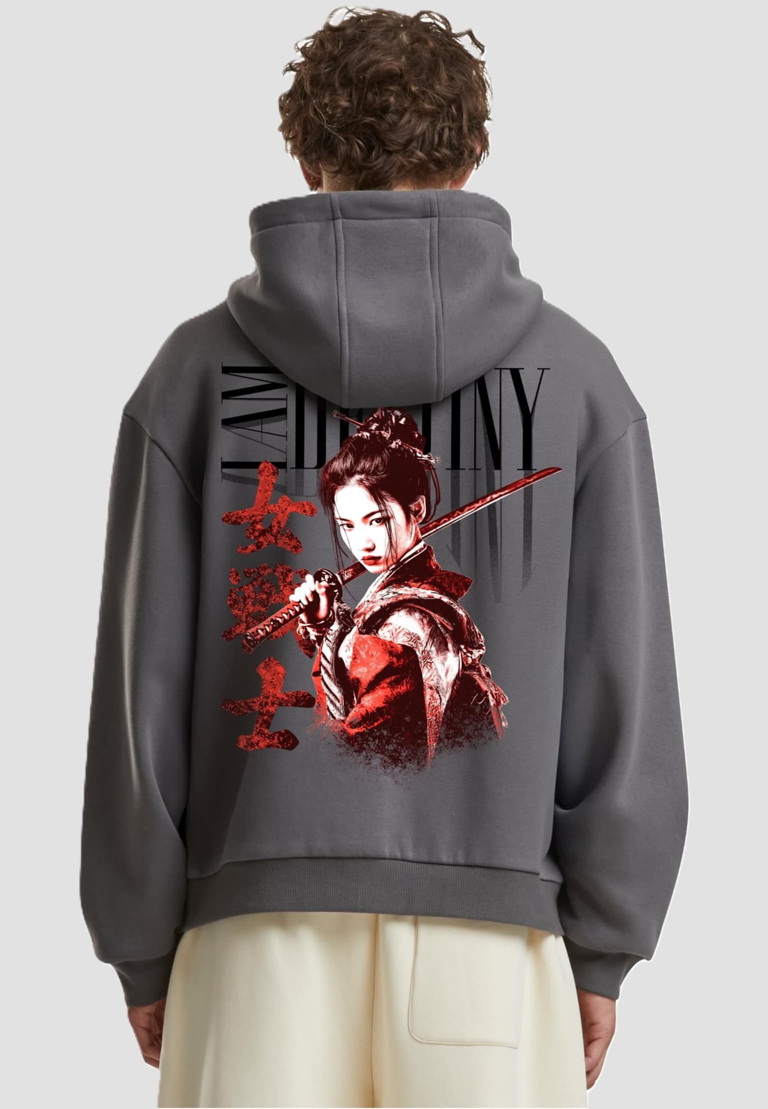 Mister Tee I Am Destiny Fluffy Zip Hoody – Bild 2