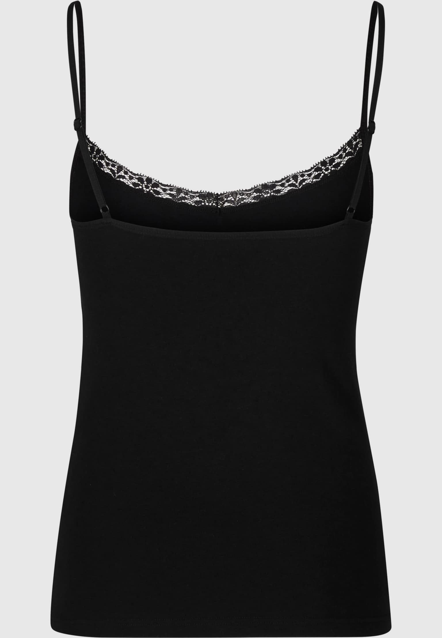 Urban Classics Ladies Basic Tank Top Cotton Lace 2-Pack – Bild 4