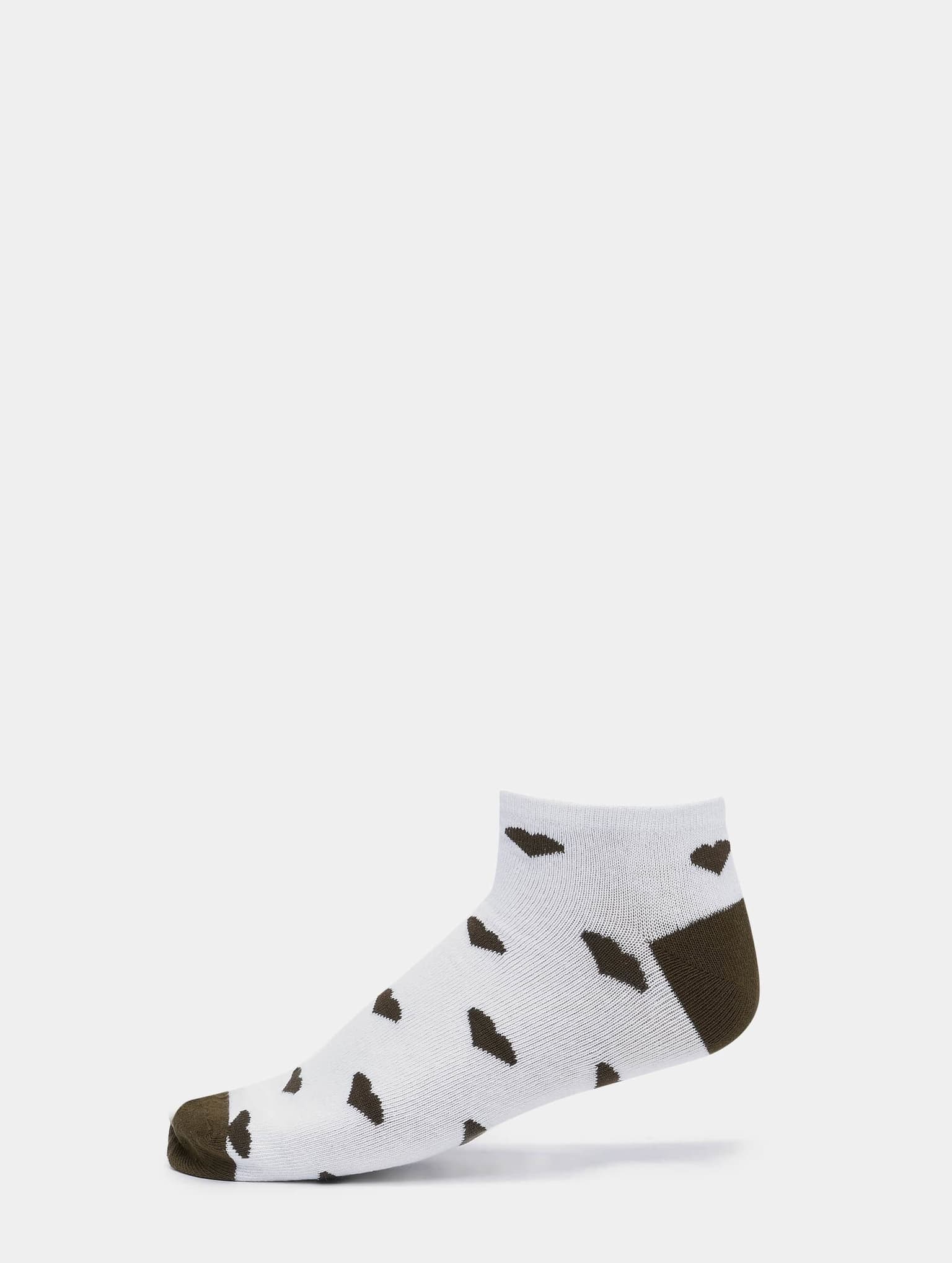 Urban Classics Essentials Yarn Heart Sneaker Socks 7-Pack – Bild 4