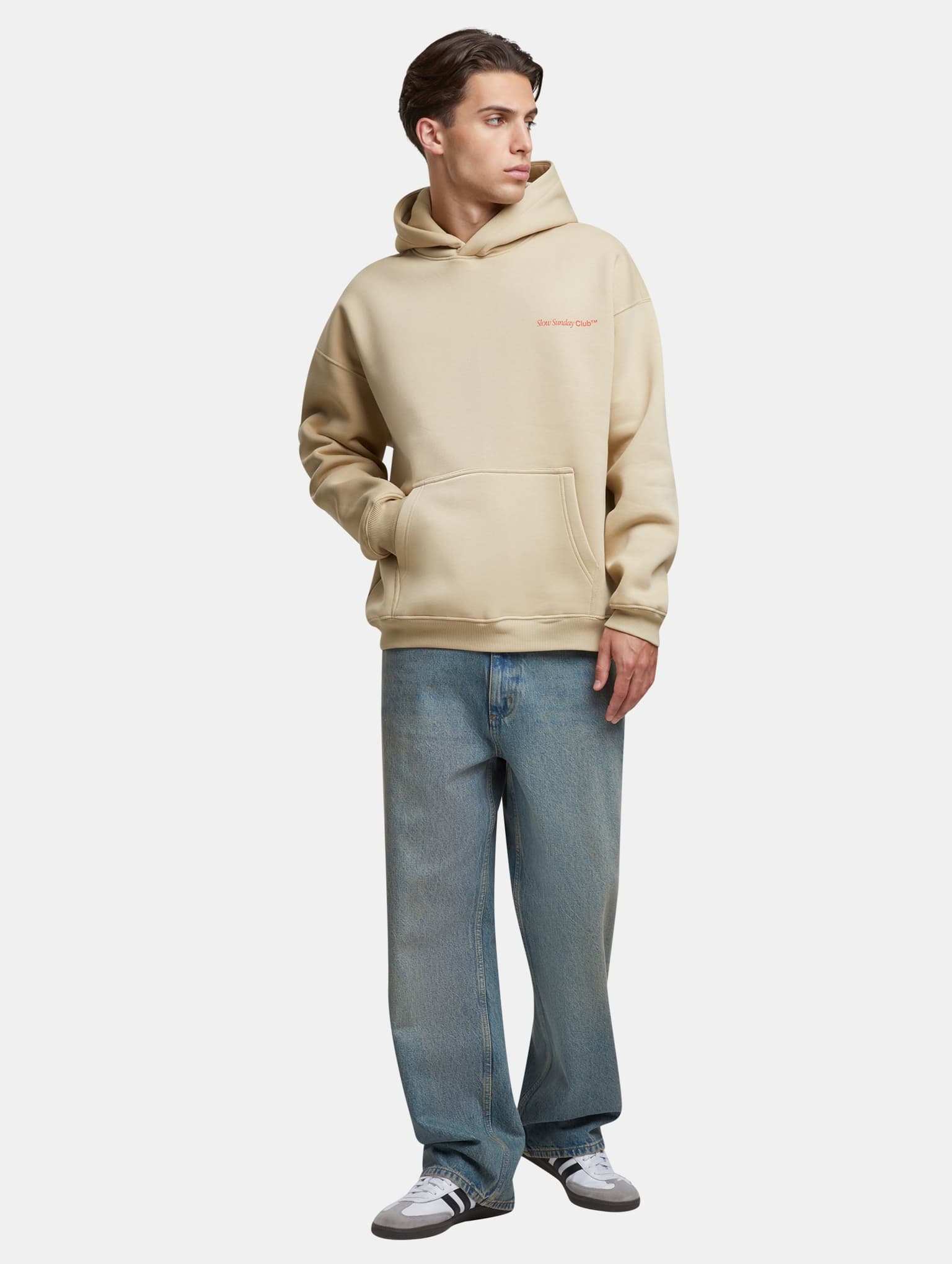 Another Cotton Lab Slow Sunday Coffe Club Oversize Hoodie – Bild 4