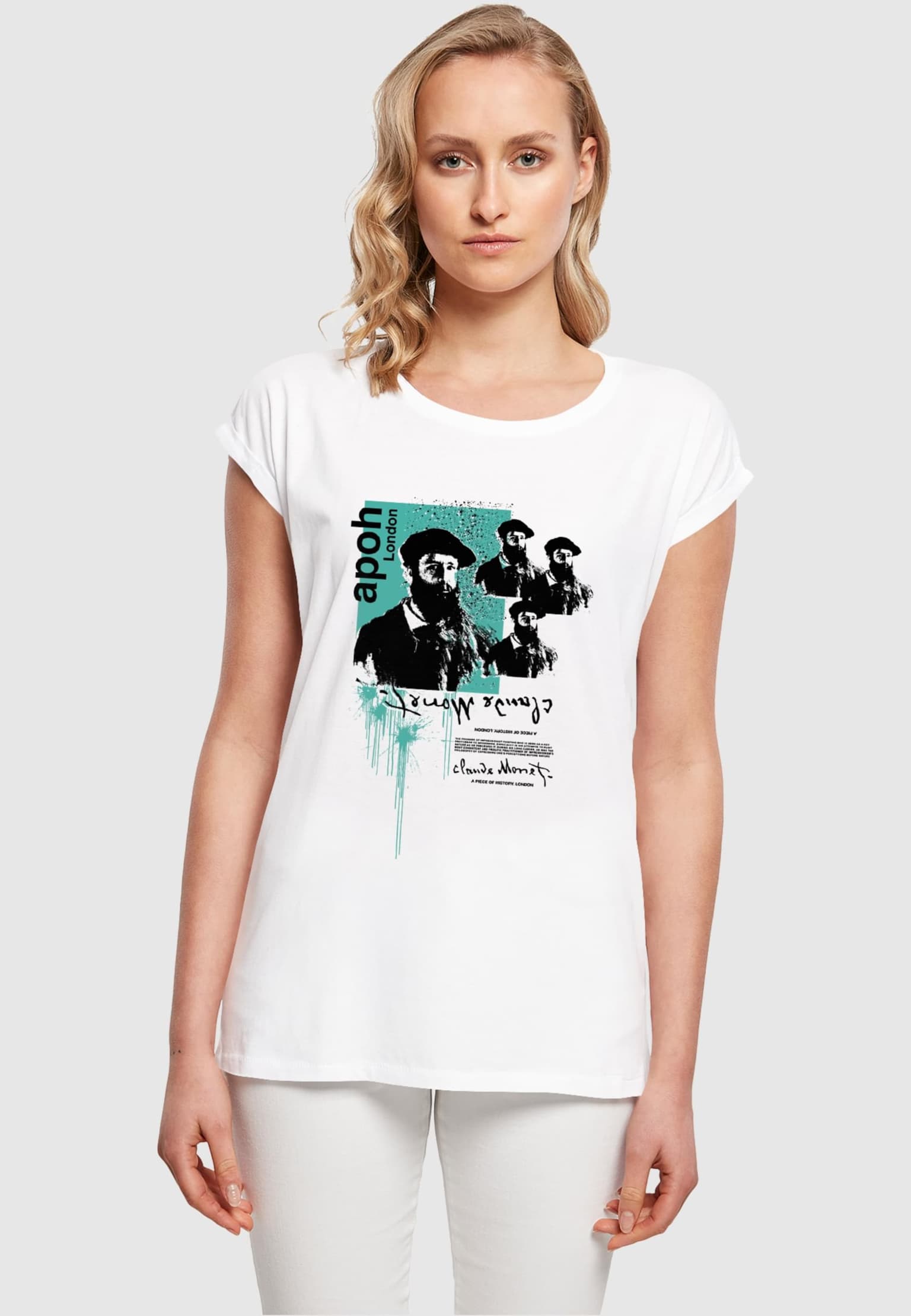 Merchcode Ladies APOH - Monet Impressionist T-Shirt
