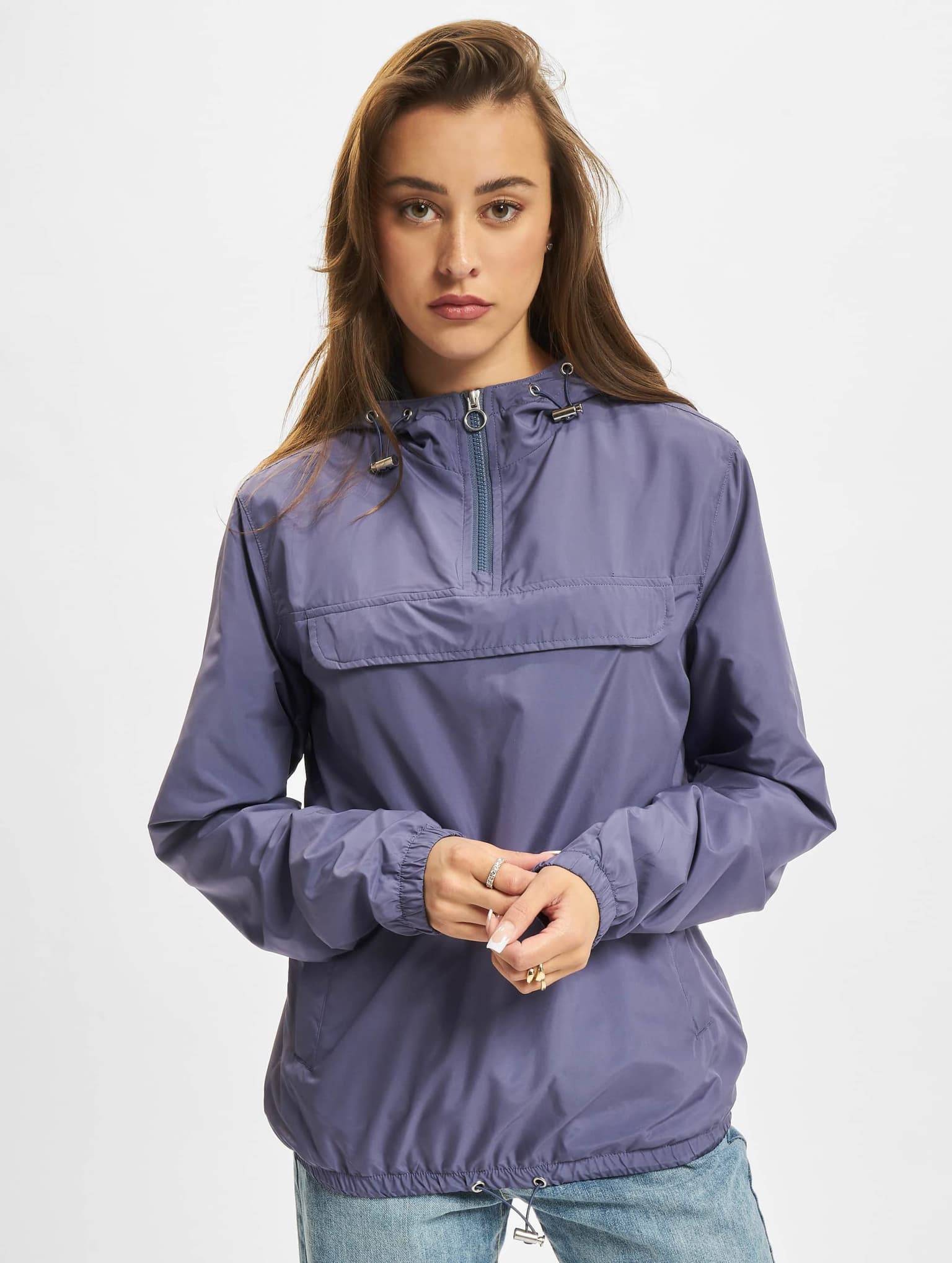 Urban Classics Ladies Basic Pull Over Jacket – Bild 3