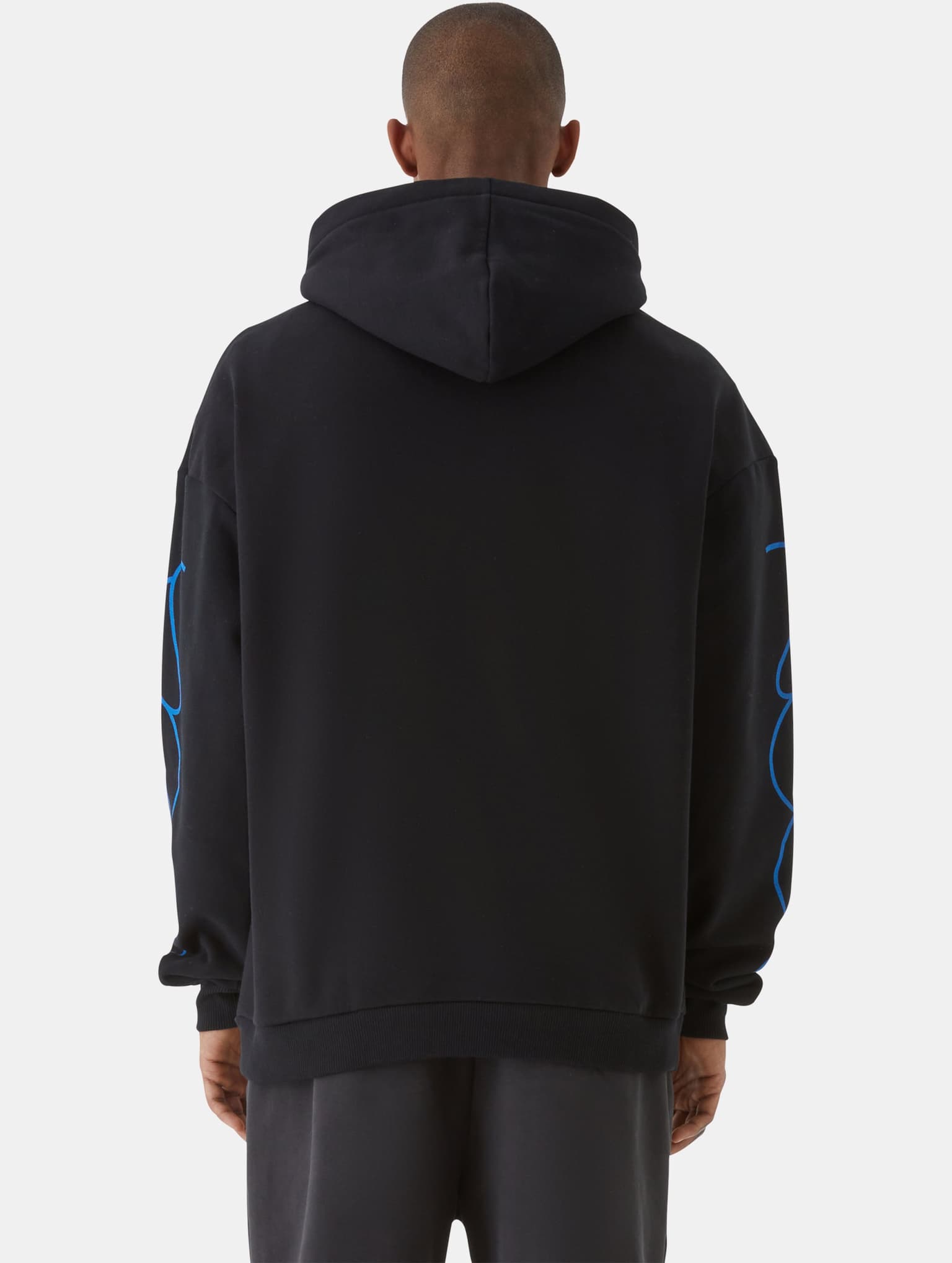 9N1M SENSE Blue Logo Hoodie – Bild 2