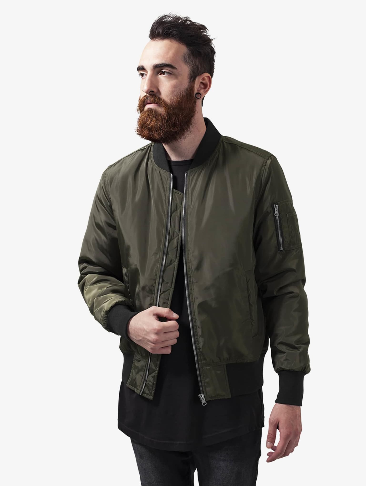 Urban Classics 2-Tone Bomber Jacket