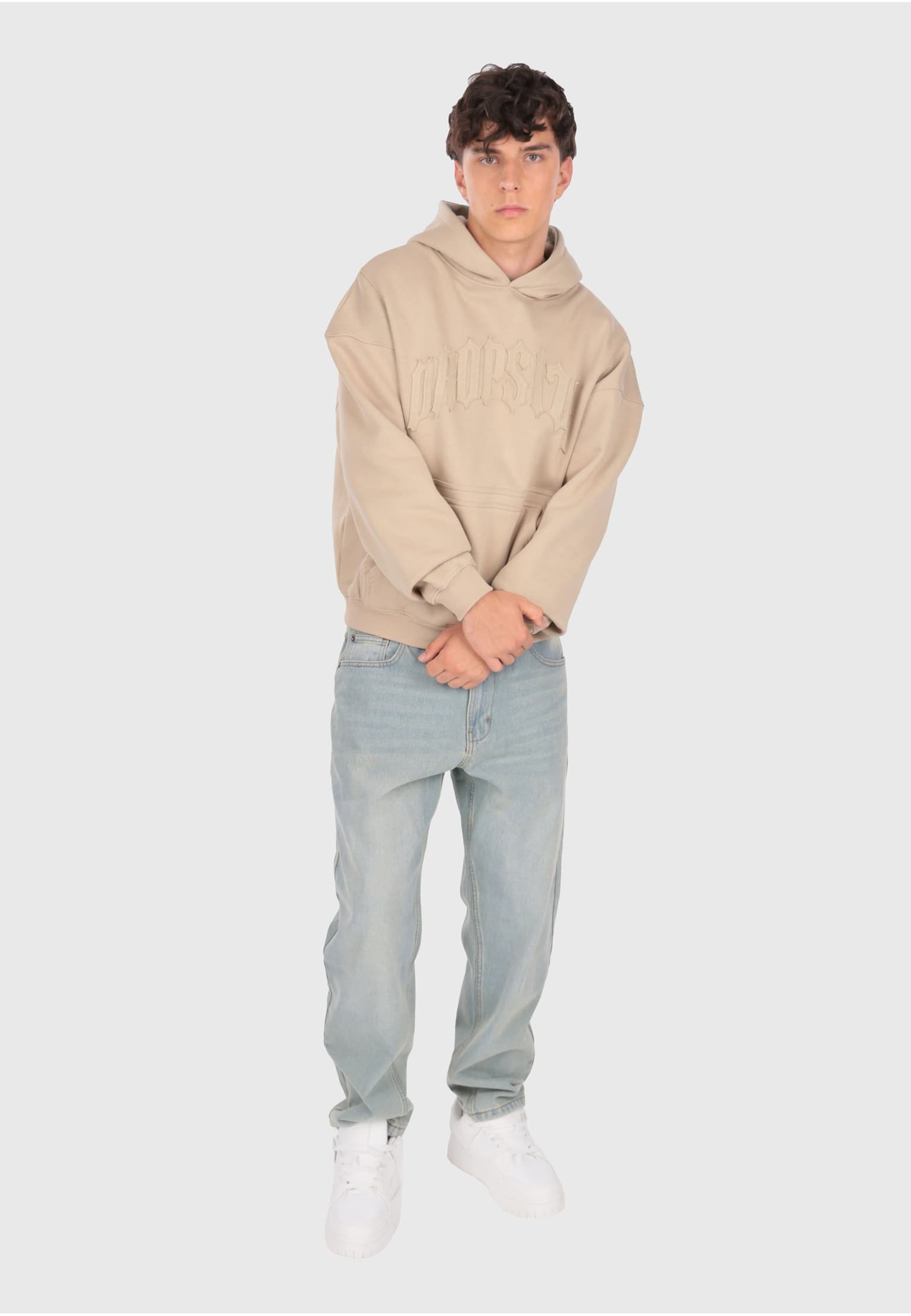 Dropsize RAW EDGES SEAM HOODIE – Bild 4