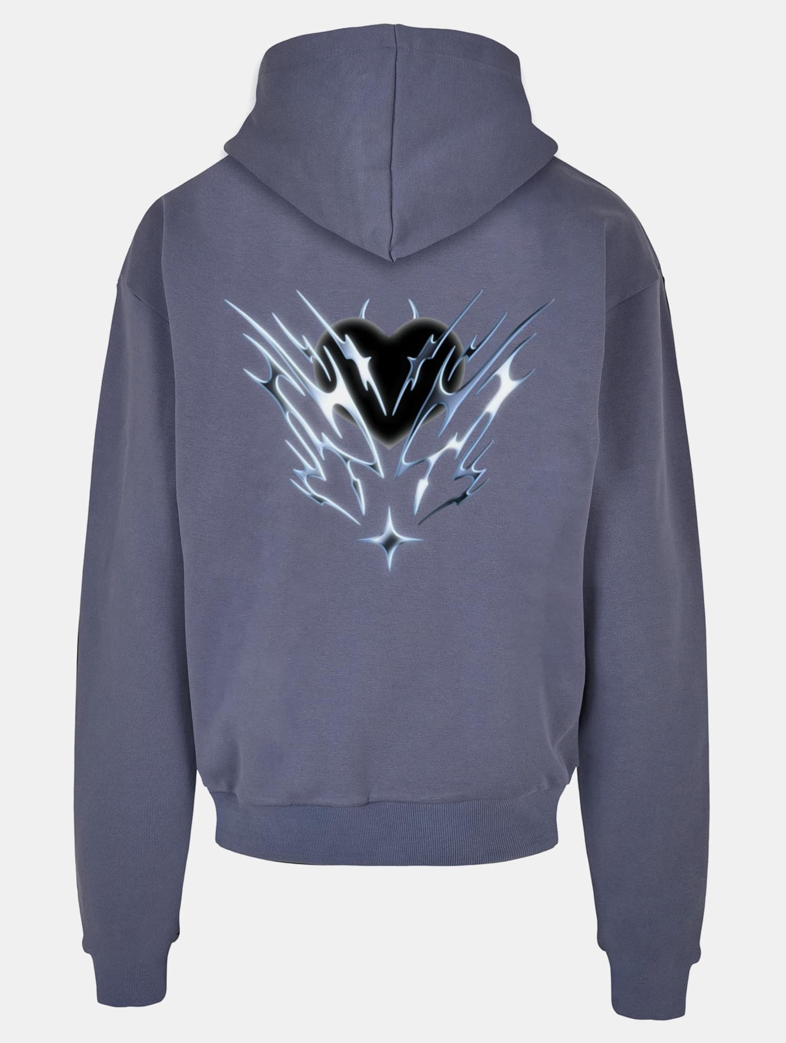 Mister Tee Upscale Cagedchrome Ultra Heavy Oversize Hoodie – Bild 4