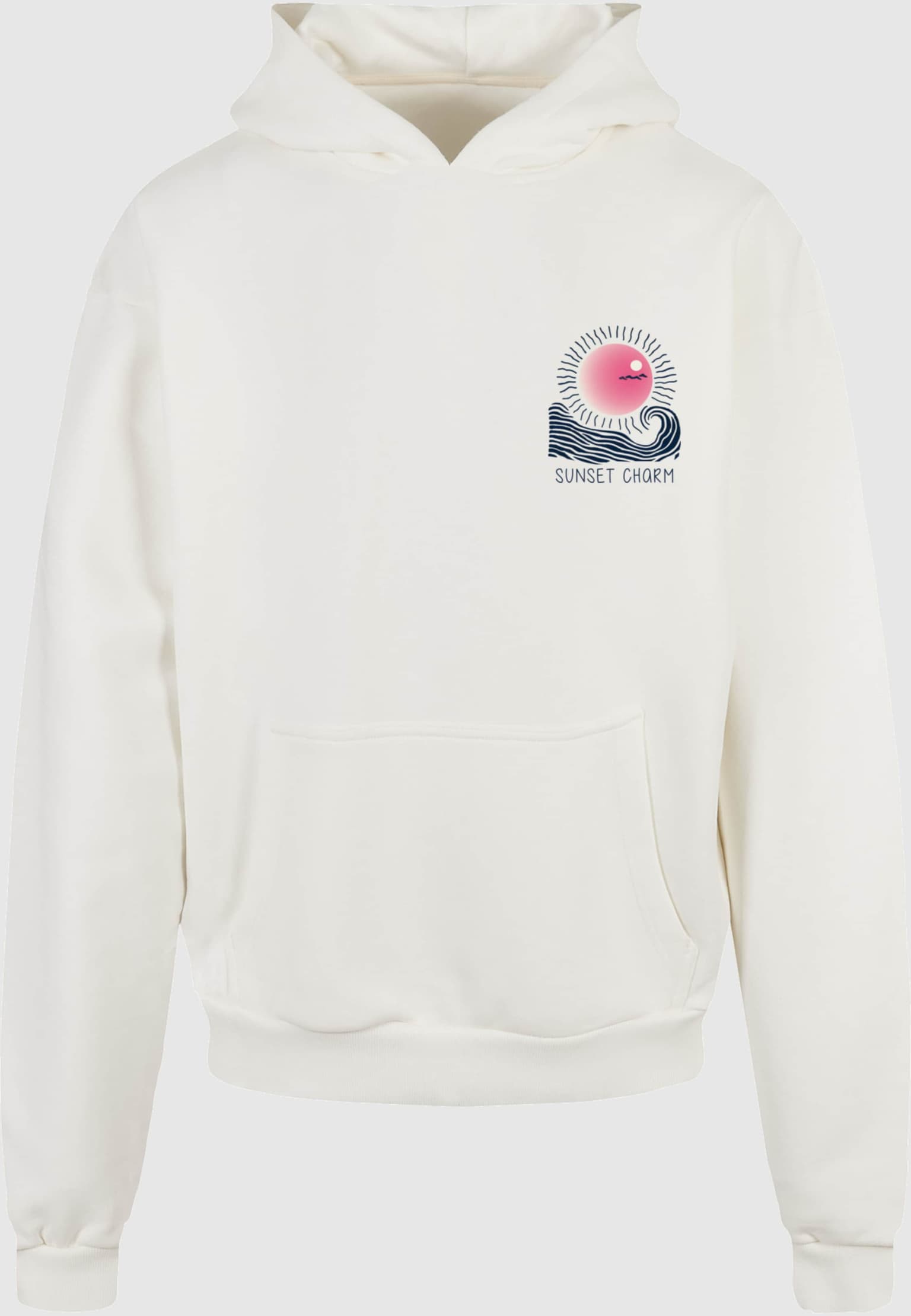 Merchcode Sunset Charm Oversized Hoody – Bild 3