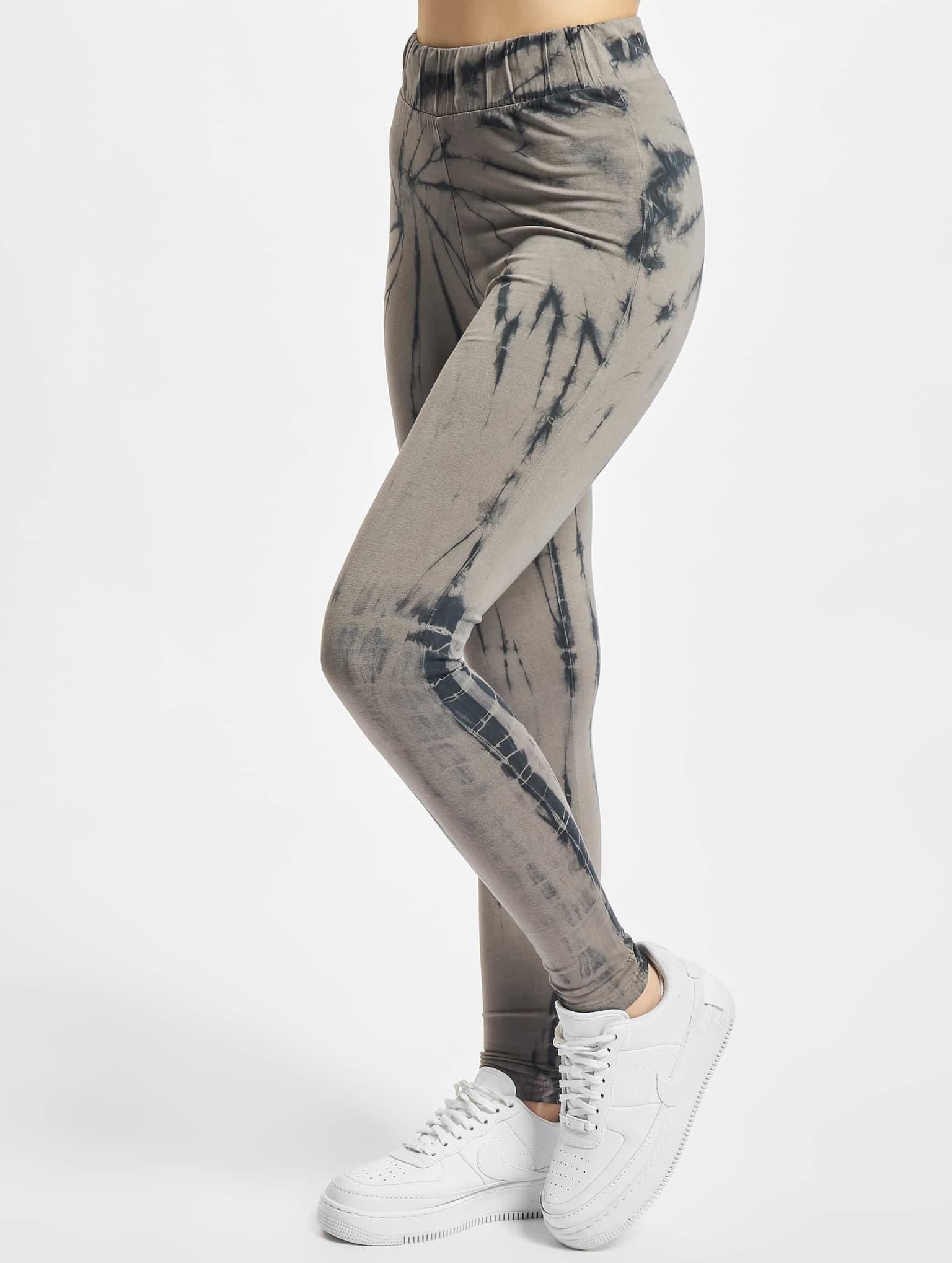 Urban Classics Ladies Cotton Tie Dye High Waist Leggings