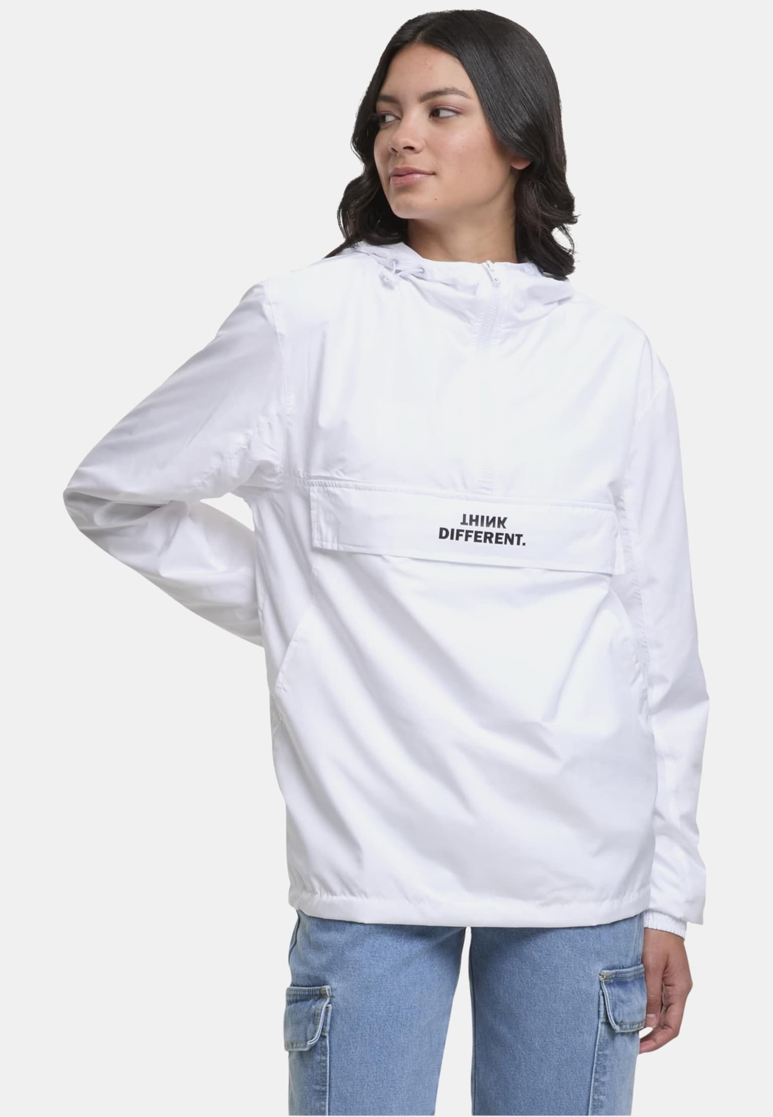 Mister Tee Think Different Basic Pull Over Jacket