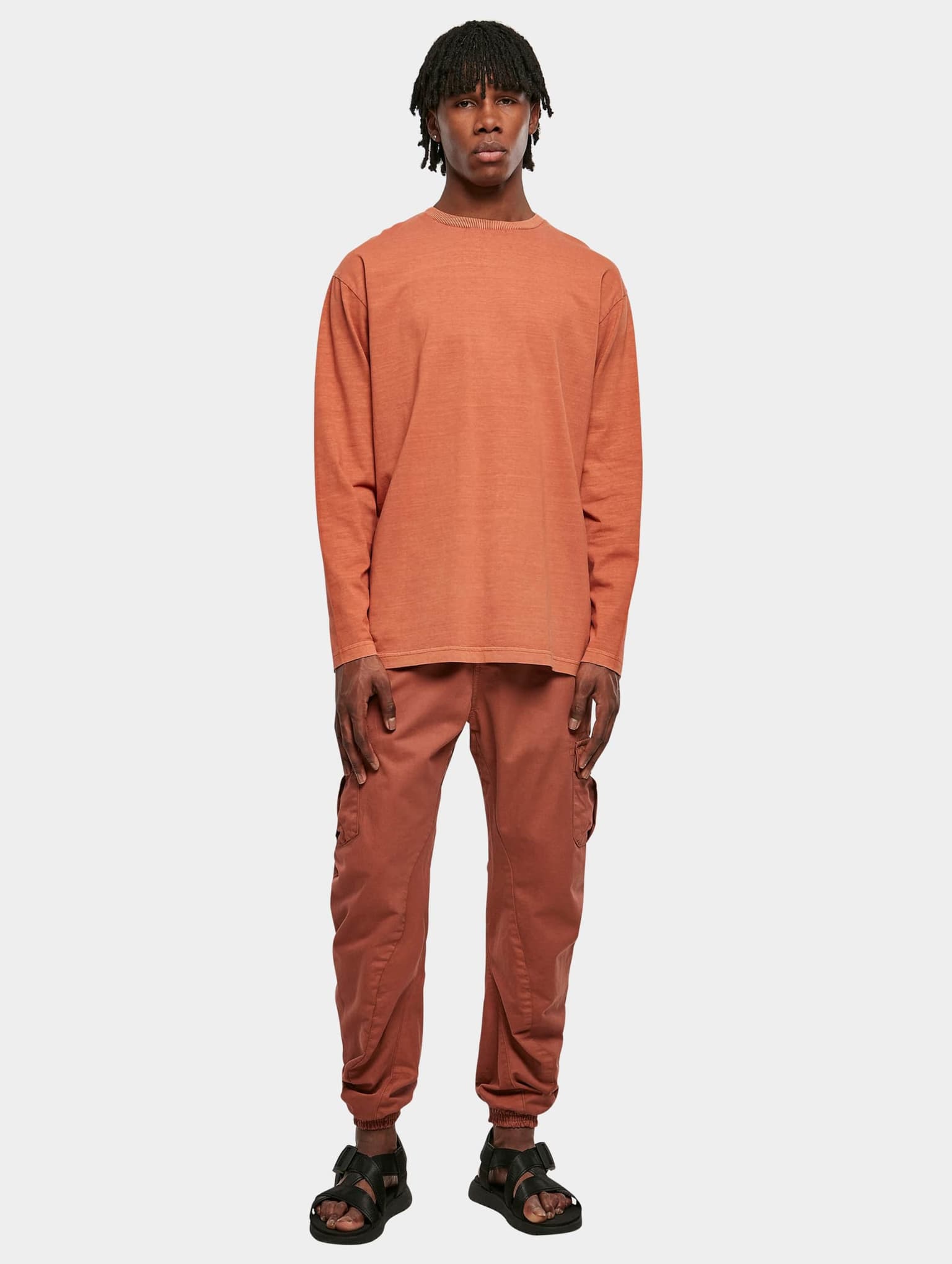 Urban Classics Heavy Oversized Garment Dye Longsleeve – Bild 4