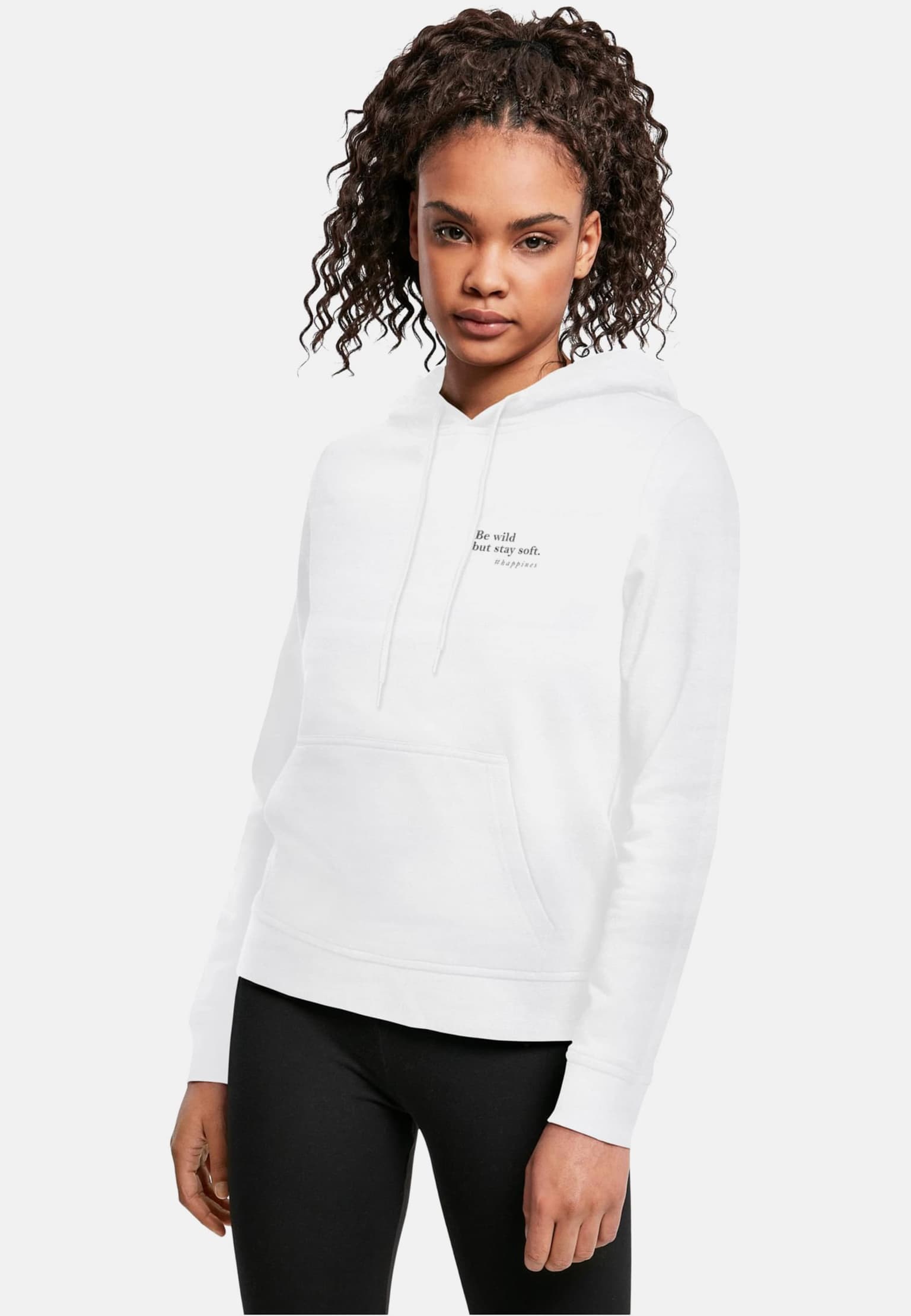 Merchcode POD Ladies Happines Basic Hoody