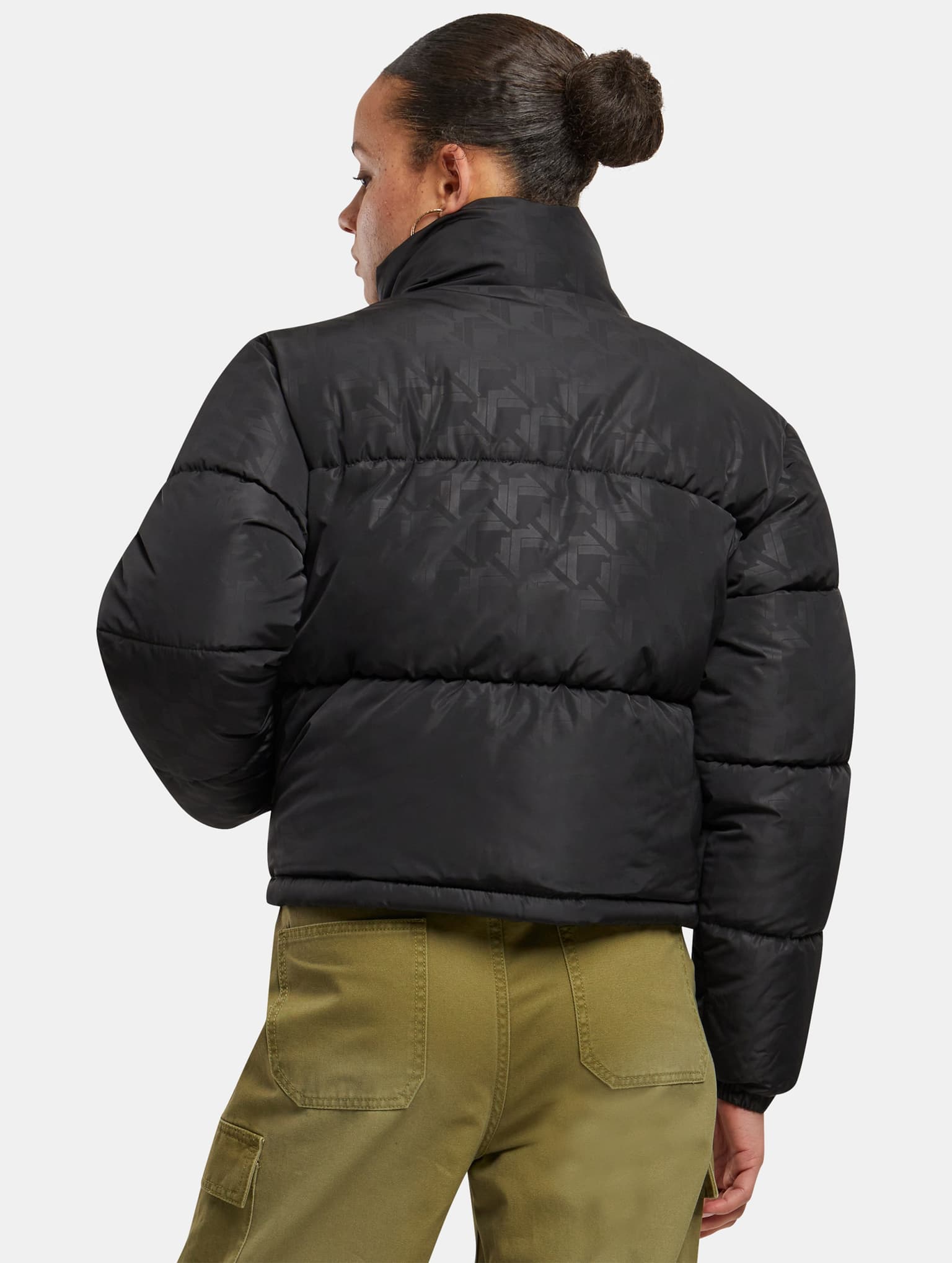 Karl Kani OG AOP Crop Puffer Jacket – Bild 2