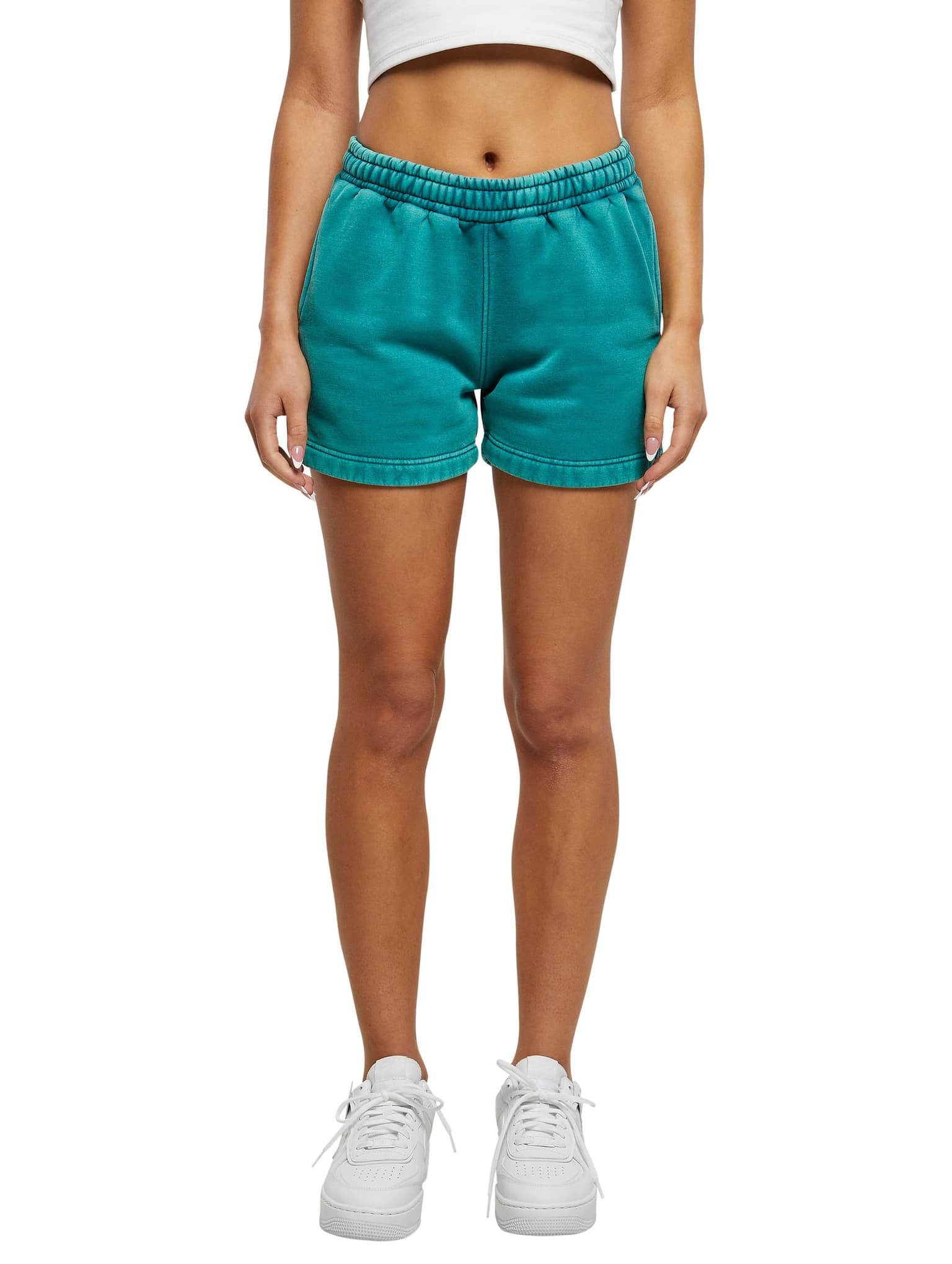Urban Classics Ladies Stone Washed Short – Bild 4