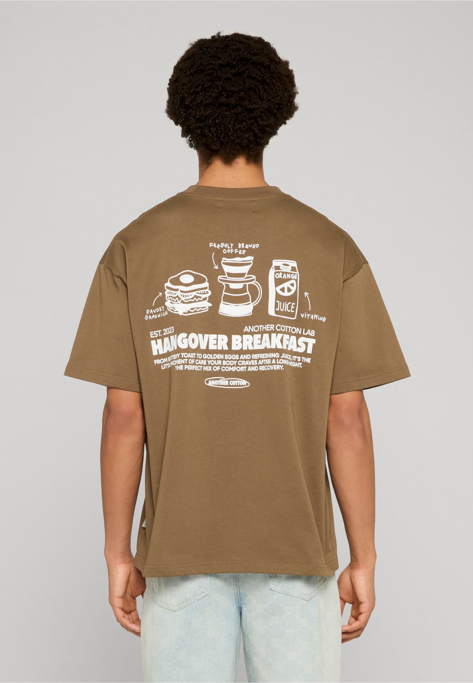 Another Cotton Lab Hangover Breakfast T-Shirt – Bild 2