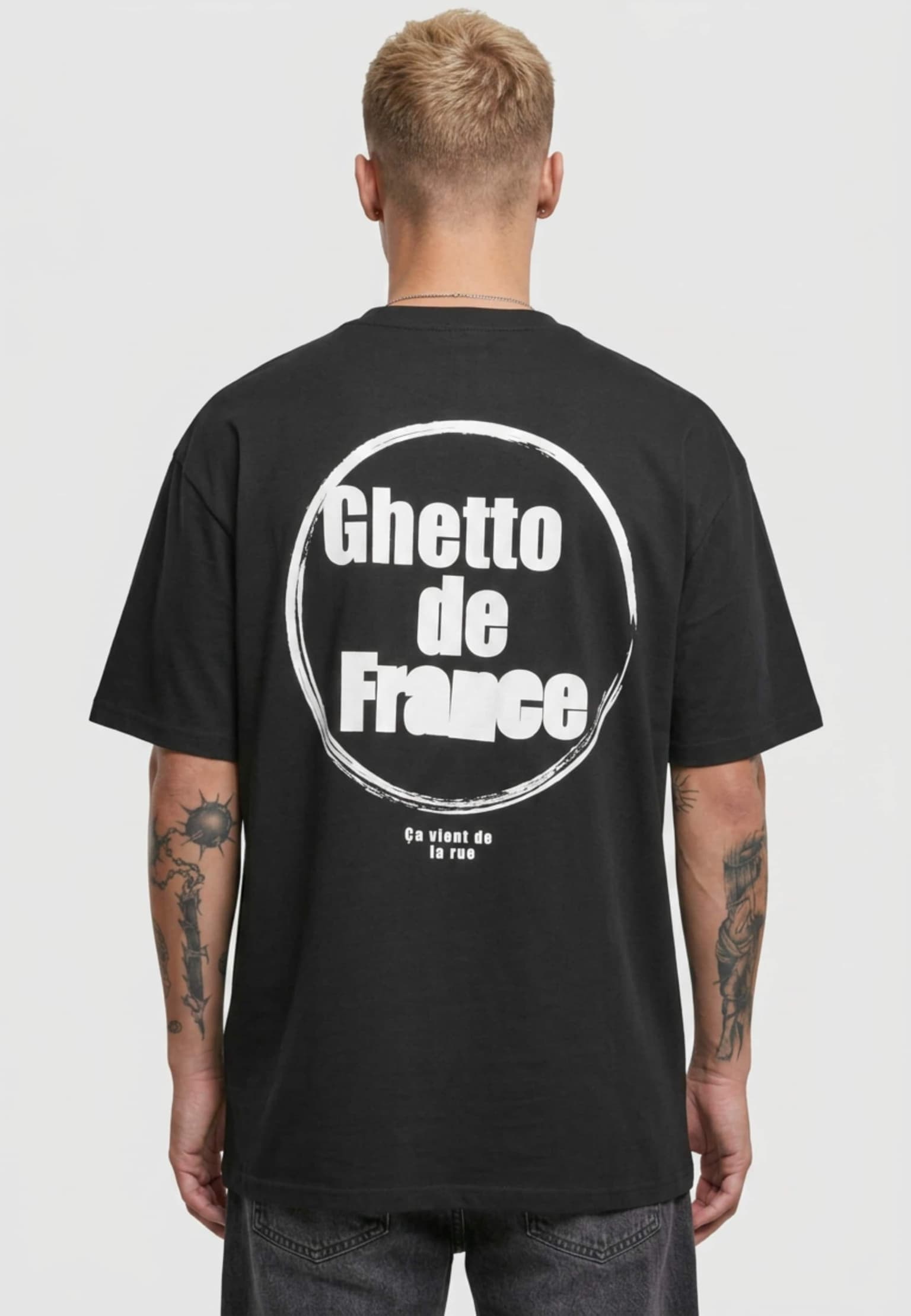 Mister Tee Upscale Ghetto de France Oversize