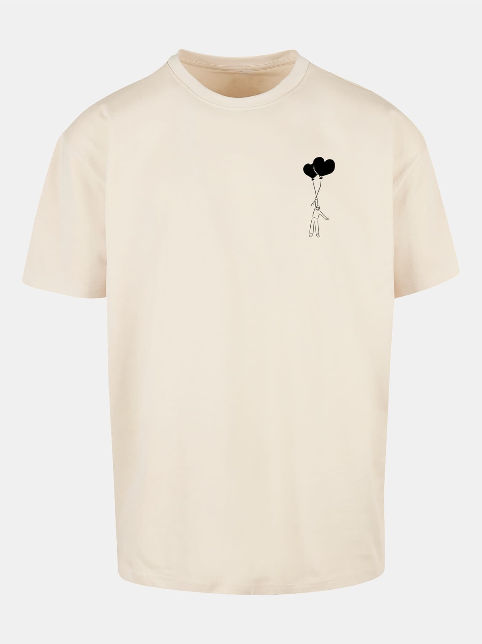 Merchcode Love In The Air Heavy Oversize T-Shirt – Bild 4