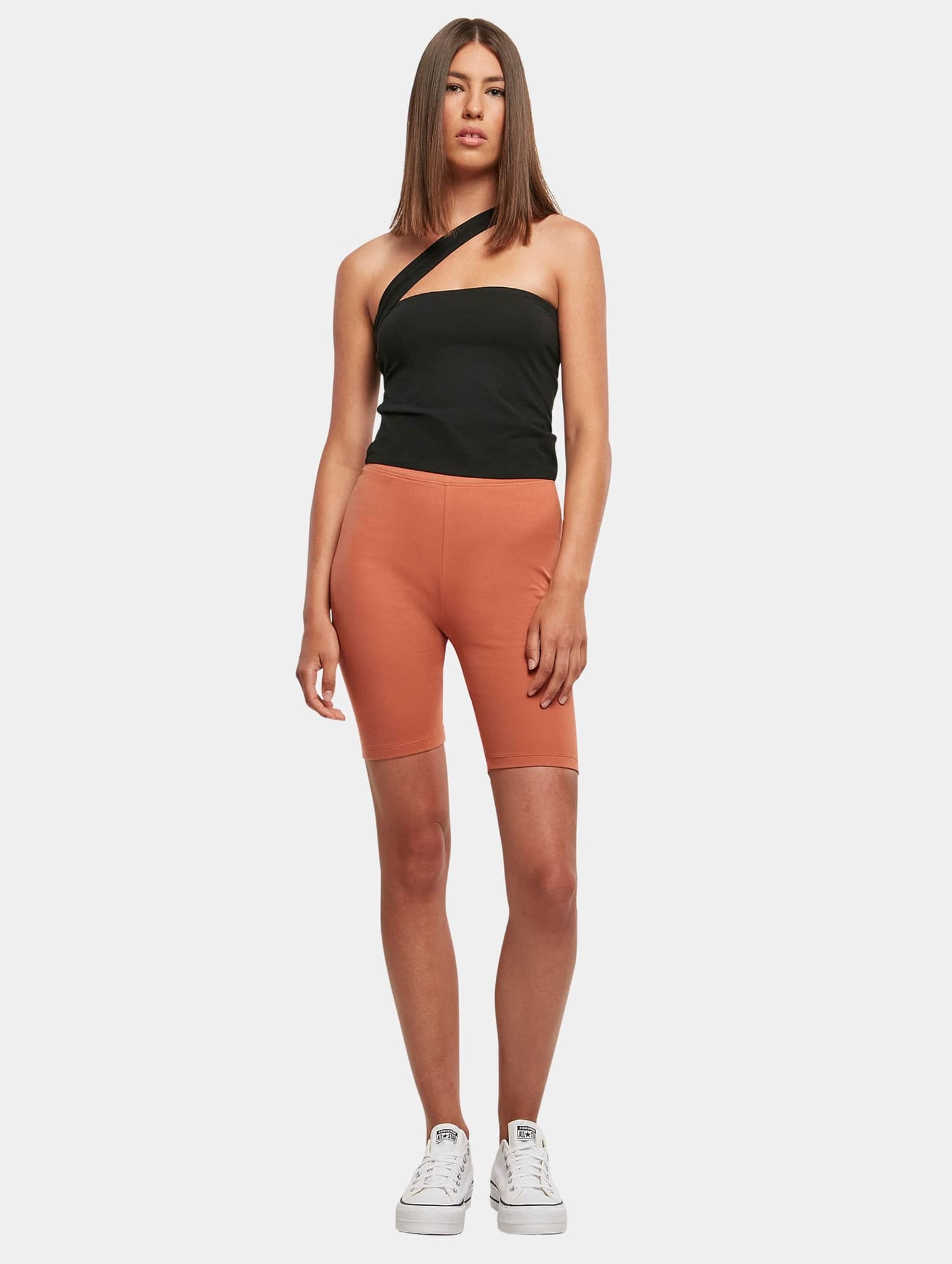 Urban Classics Ladies High Waist Cycle Short – Bild 4