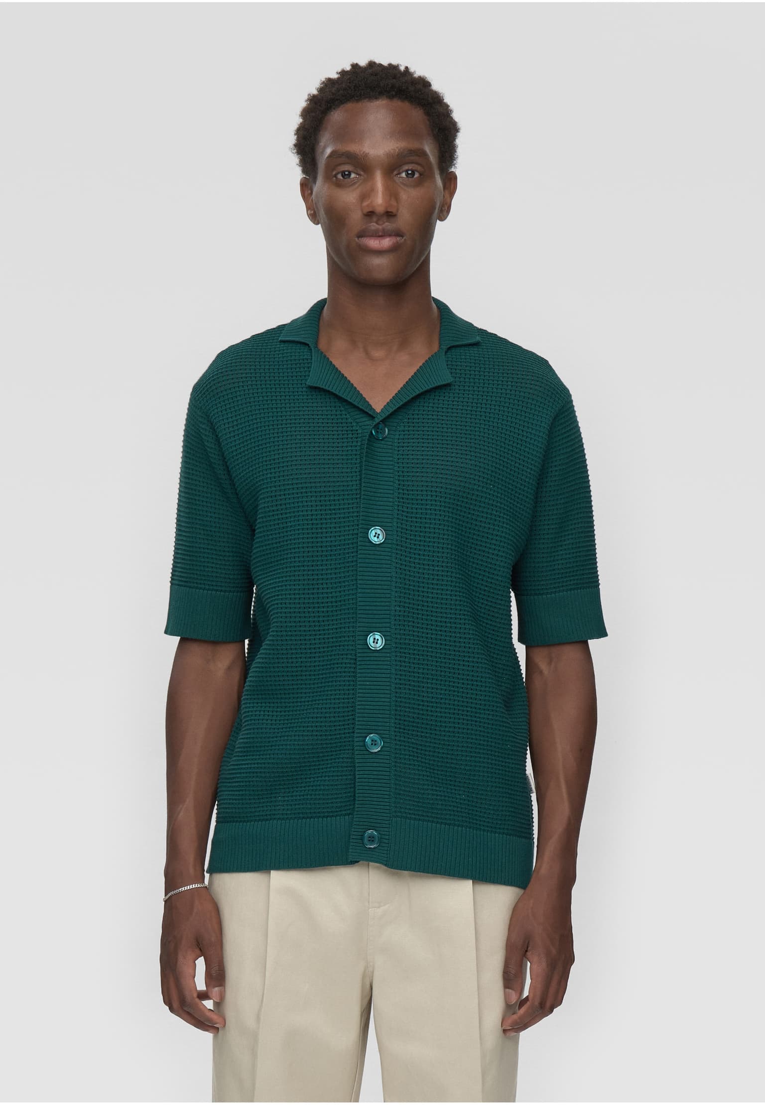 Minimum Mason reg crochet ss shirt