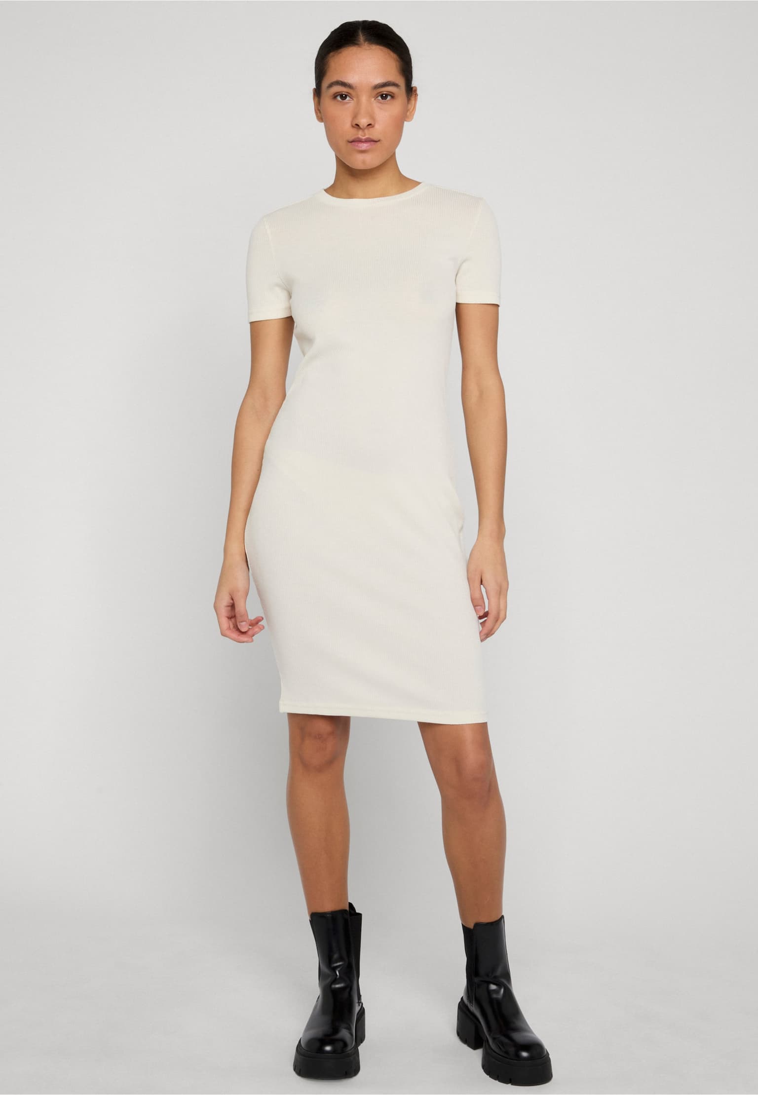 Urban Classics Ladies Basic Slim Fit T-Shirt Dress