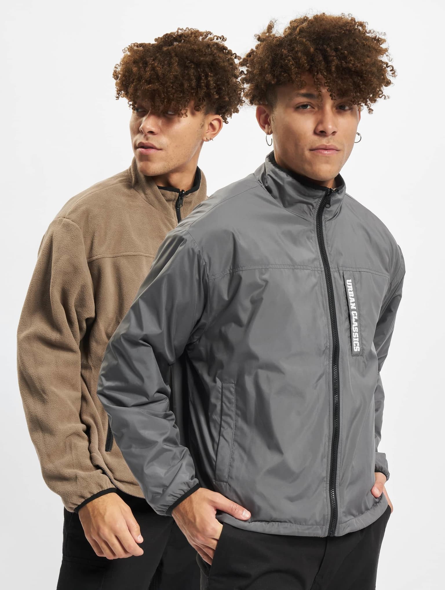 Urban Classics Reversible Polar Fleece Jacket