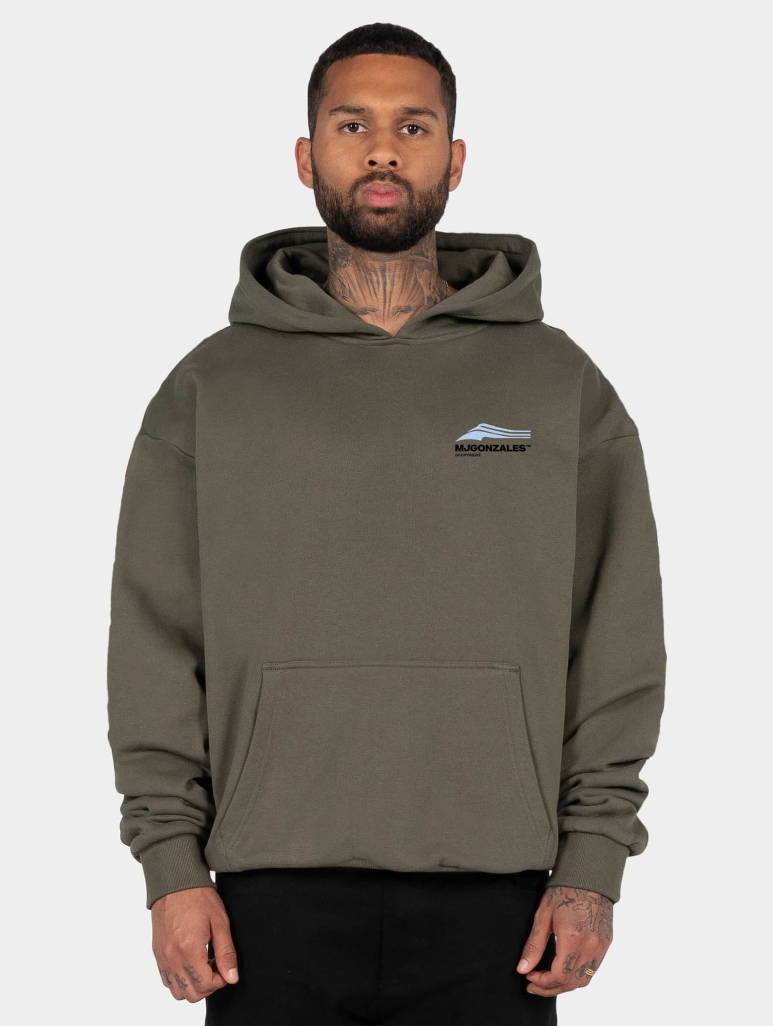 MJ Gonzales Wave V.1 x Heavy Oversized Hoody – Bild 3