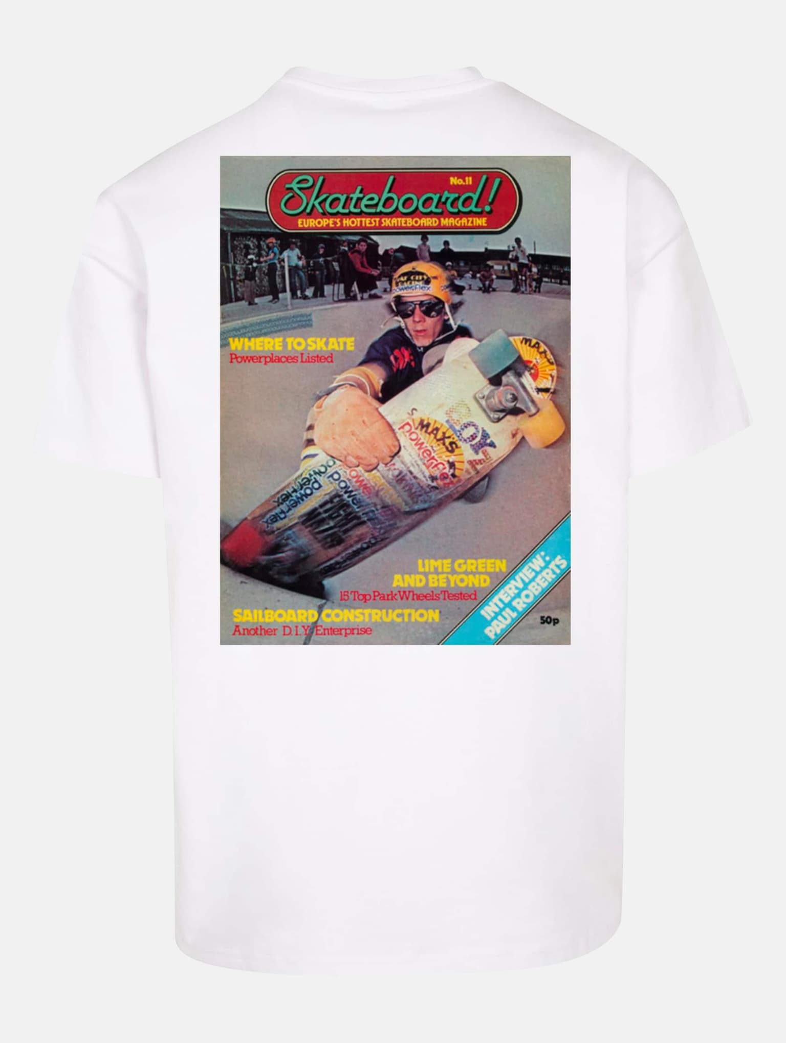 Merchcode The Skateboard Magazin Cover No 11 Oversize Tee – Bild 4