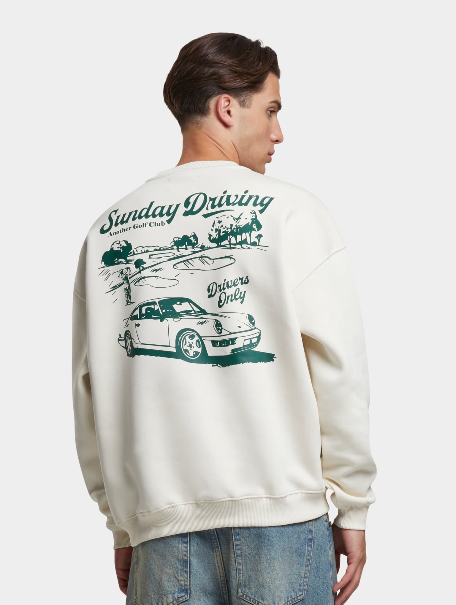 Another Cotton Lab Sunday Driving Oversize Sweatshirt