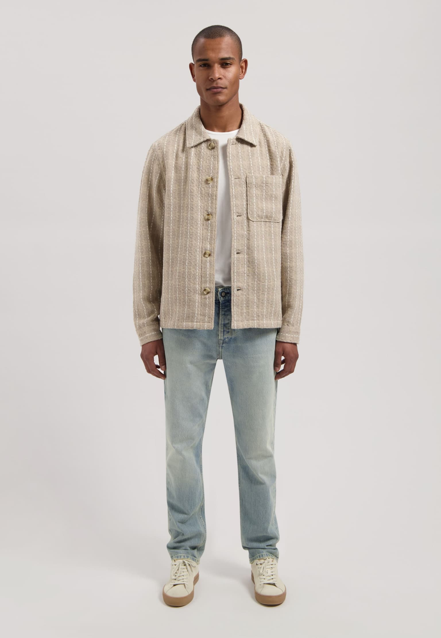 Dstrezzed Lino Check Overshirt – Bild 4