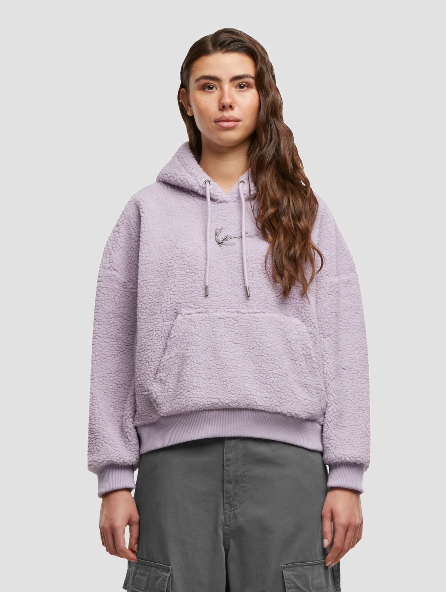 Karl Kani Metal Signature Teddy Oversized Hoodie – Bild 3