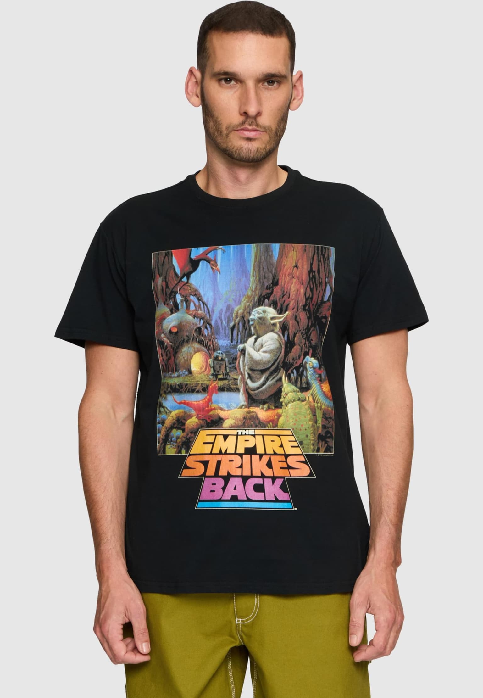 Merchcode Star Wars Yoda Poster Tee