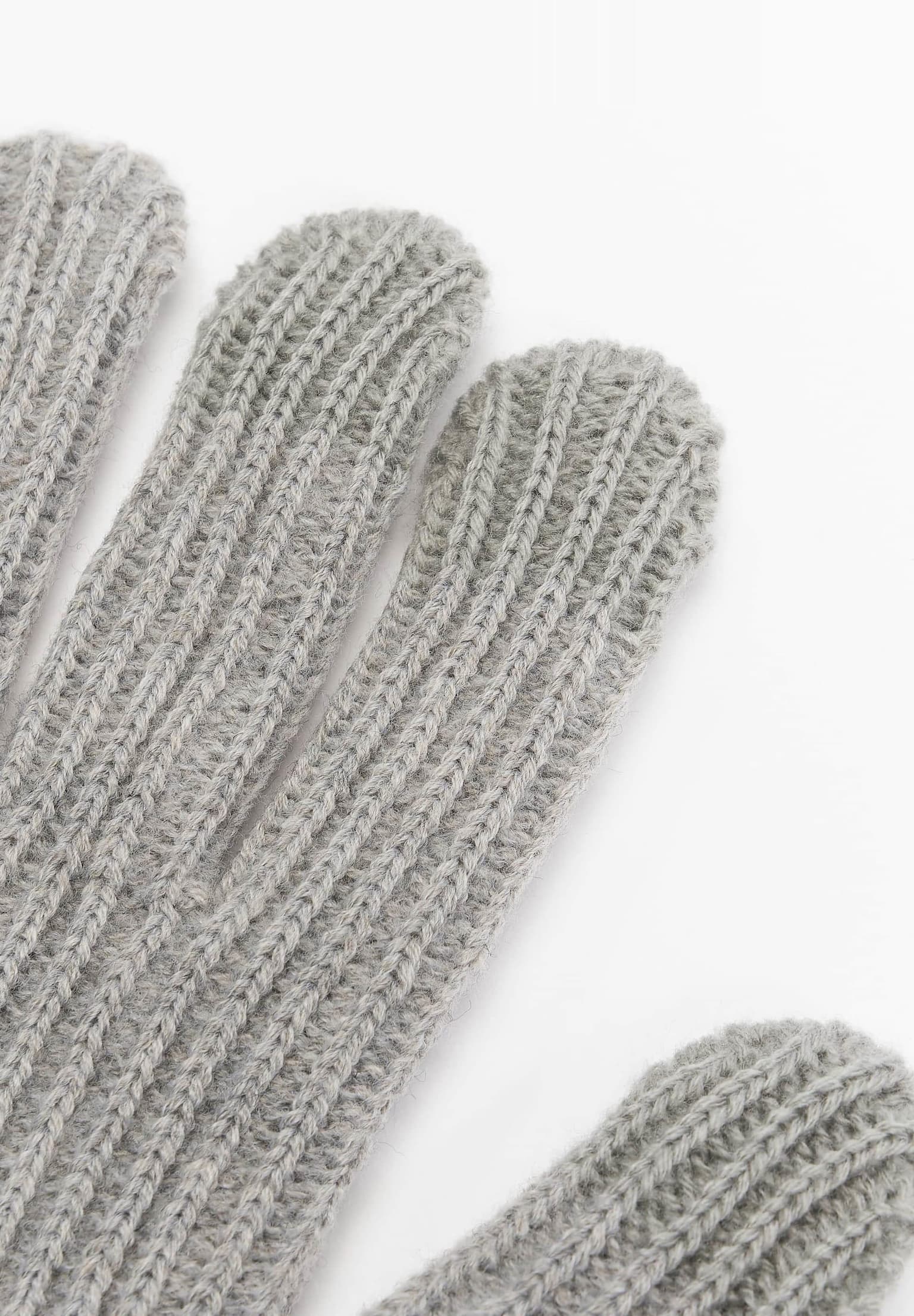 Urban Classics Knitted Wool Mix Smart Gloves – Bild 2
