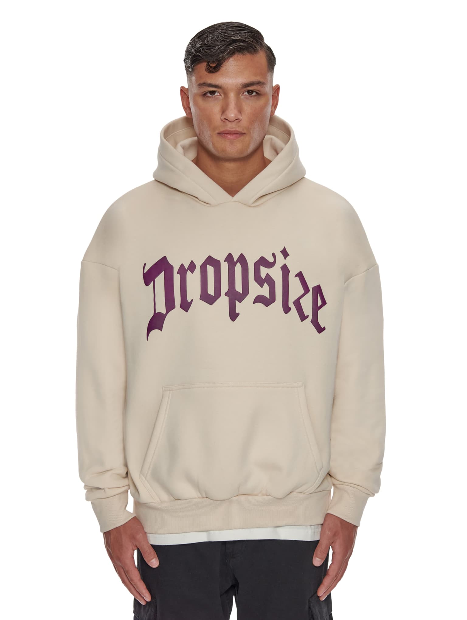 Dropsize Heavy Frontlogo Hoodie – Bild 3