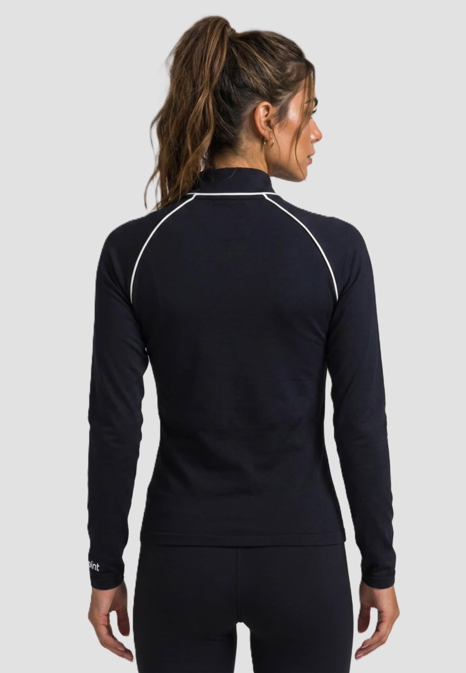 aimn Shape Seamless Contrast Zip Jacket – Bild 2