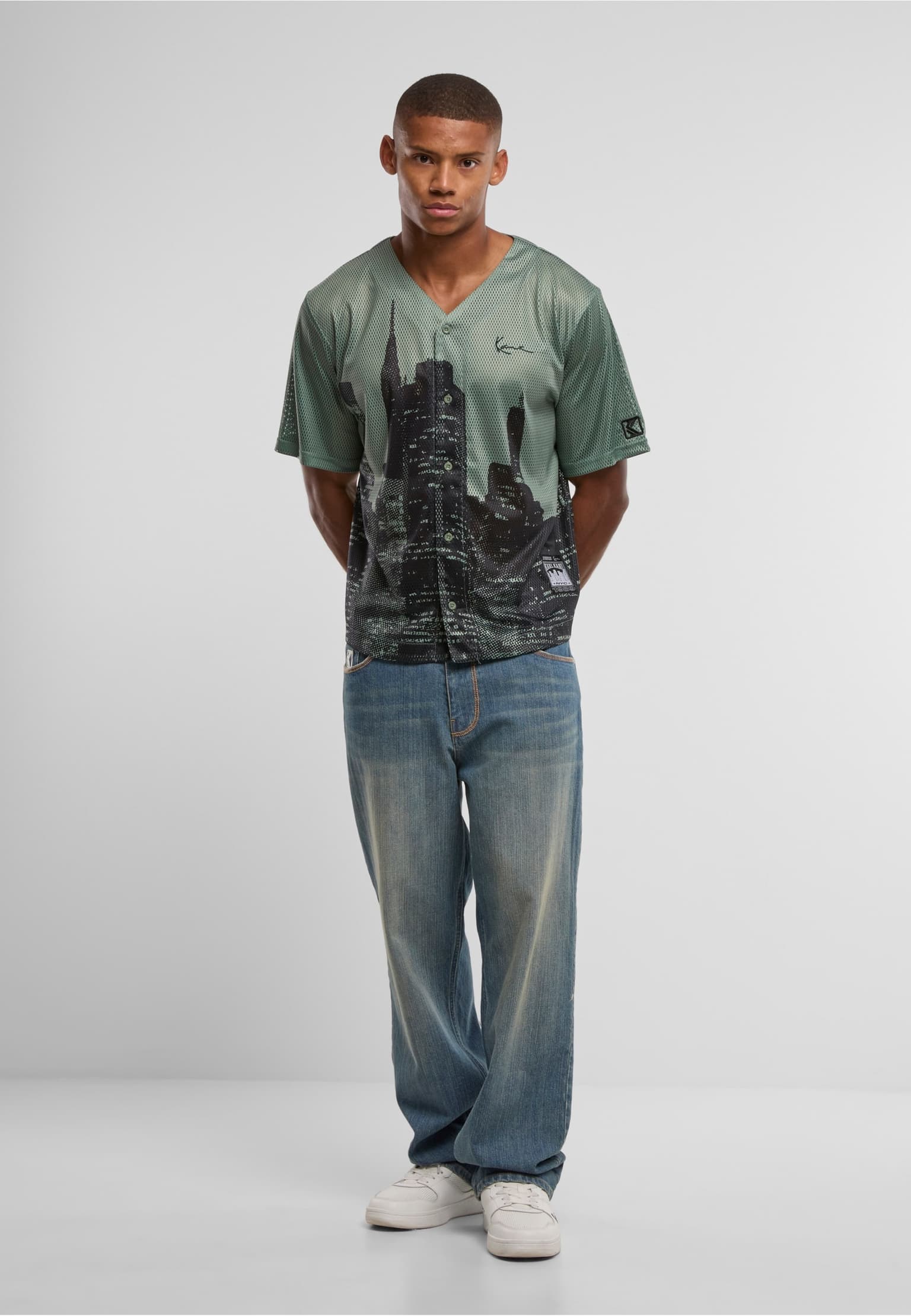 Karl Kani Signature Mesh Baseball Jersey – Bild 3