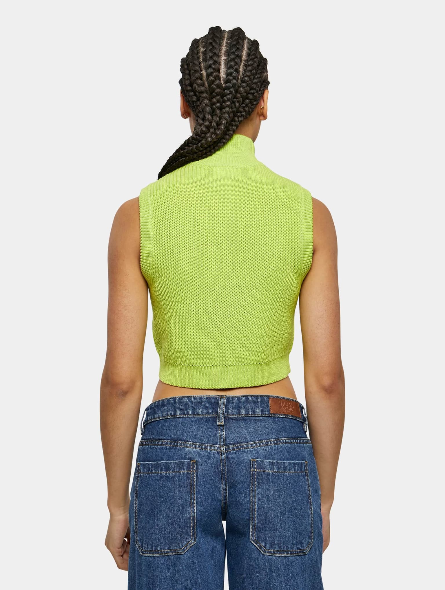 Urban Classics Ladies Short Knit Vest – Bild 2
