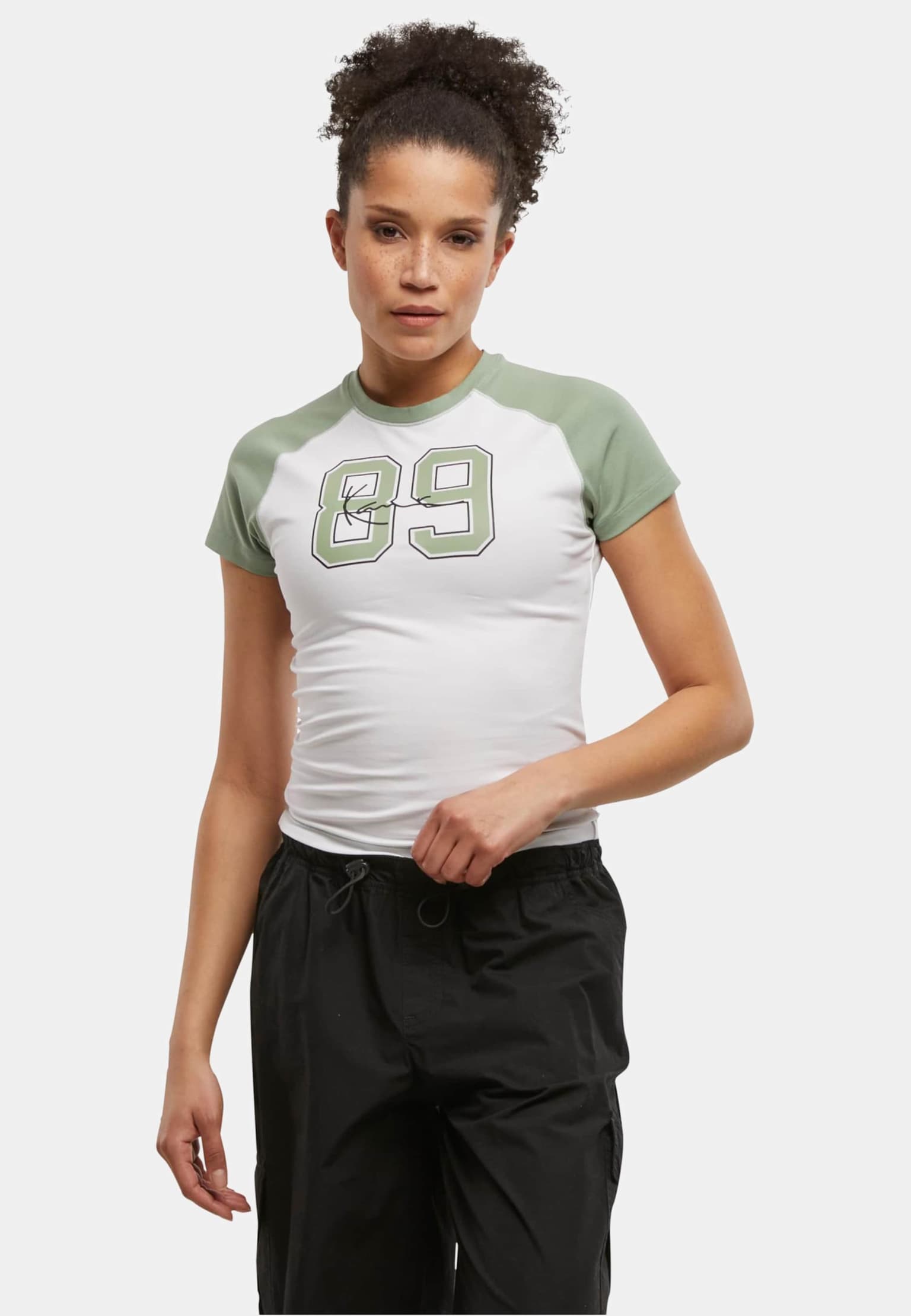 Karl Kani Signature Print Tiny Raglan T-Shirt