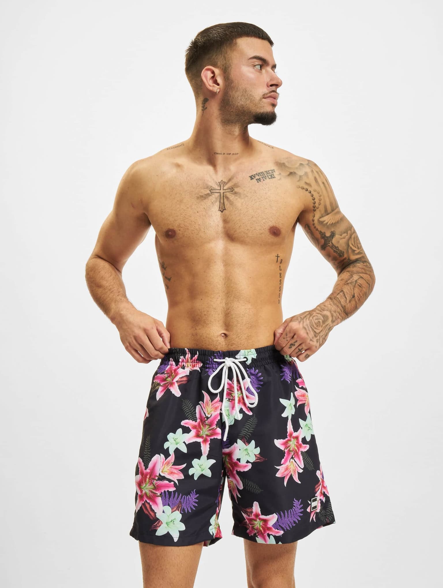 Urban Classics Pattern Swim Short