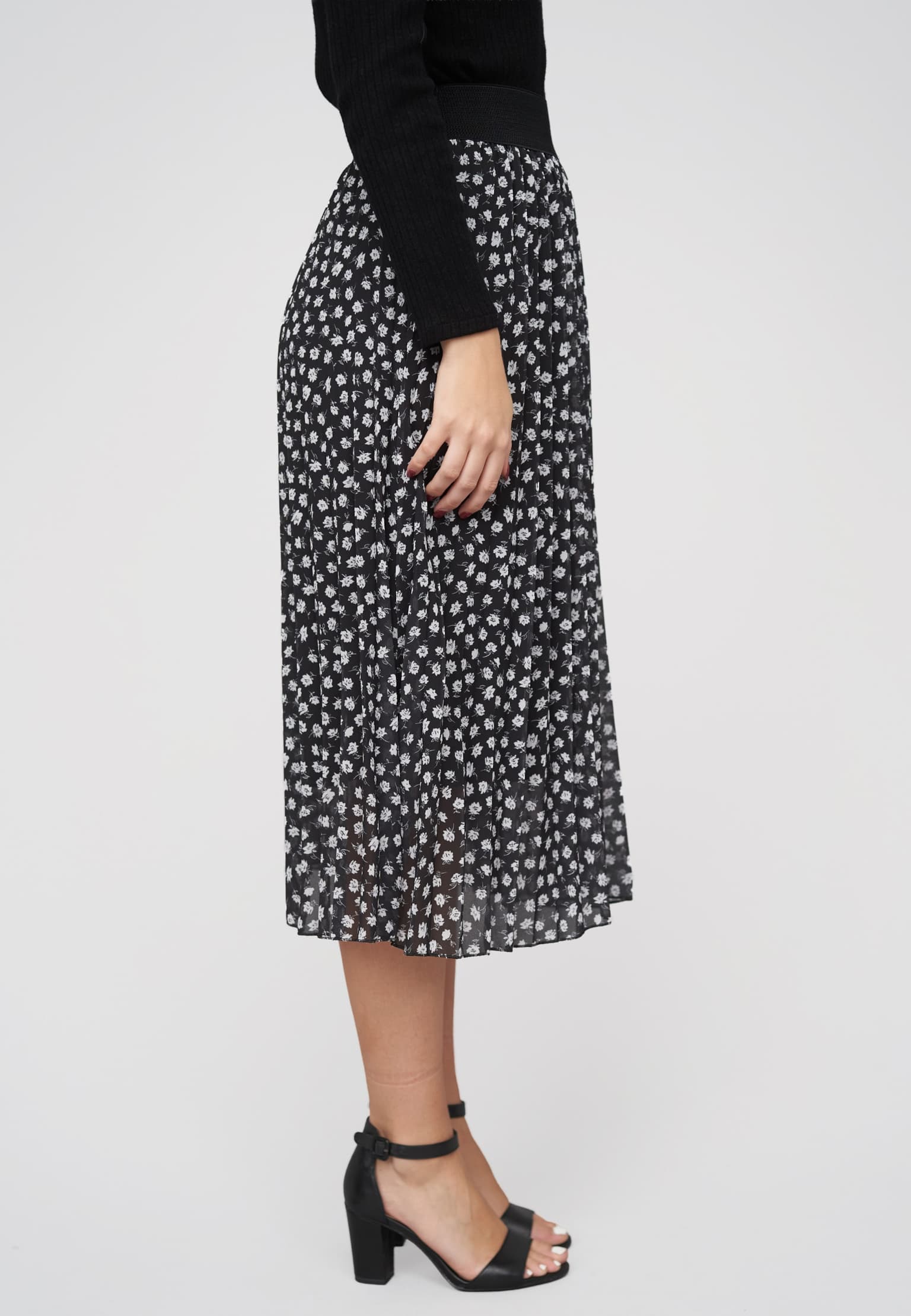Cloud5ive Longform Skirt with ditsy print – Bild 4