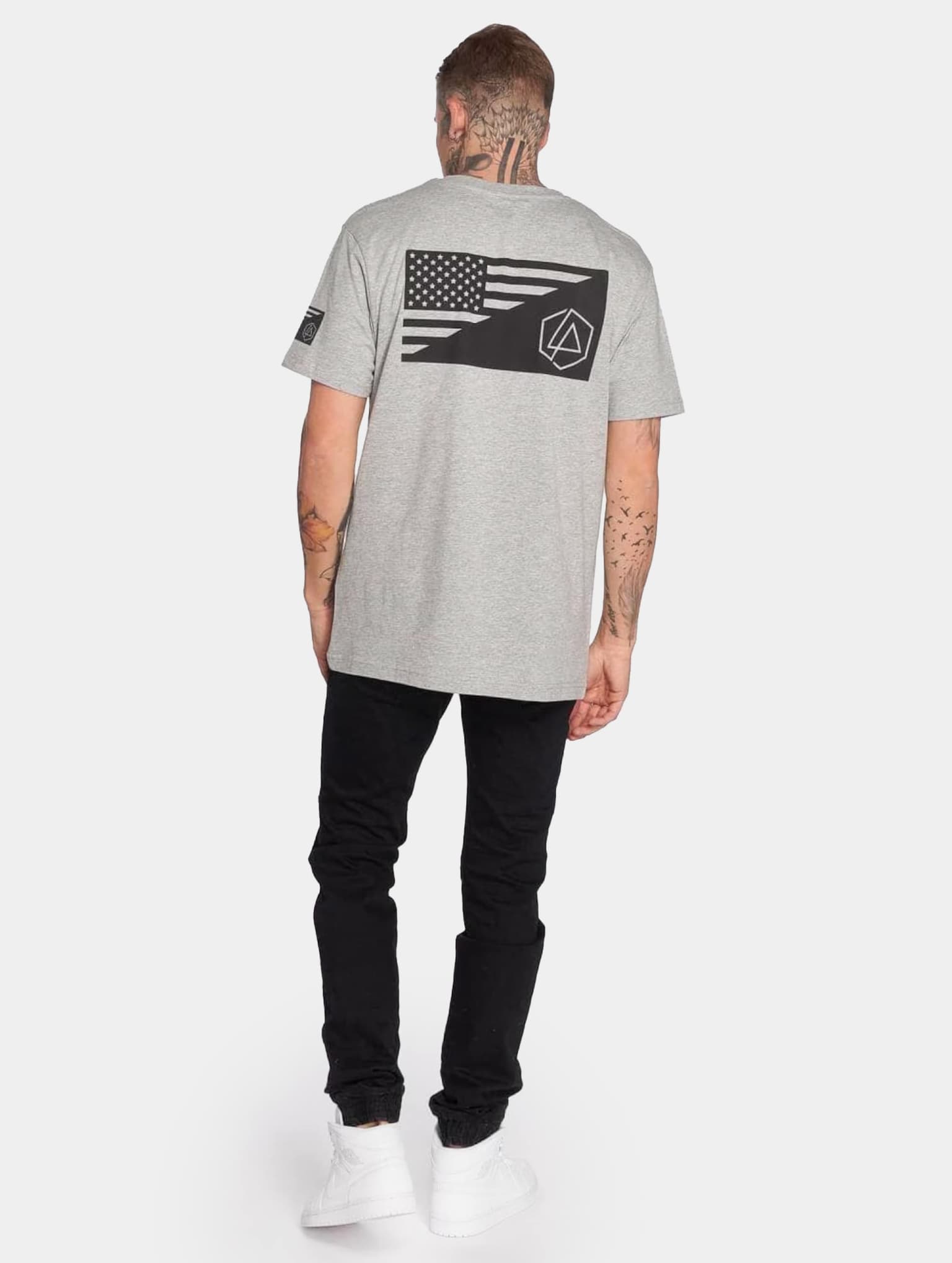 Merchcode Linkin Park Flag Tee – Bild 3