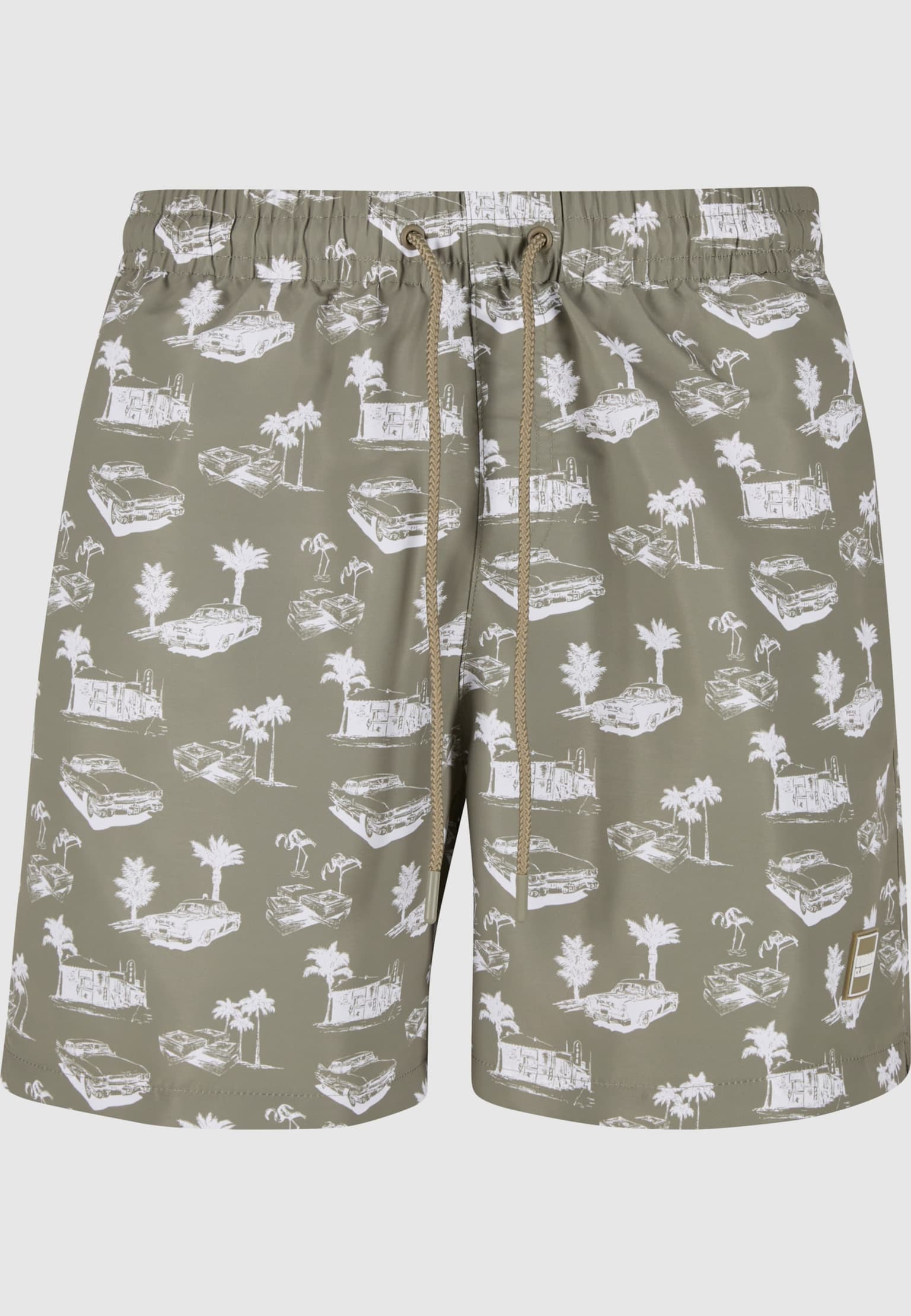 Urban Classics Pattern Swim Short – Bild 4