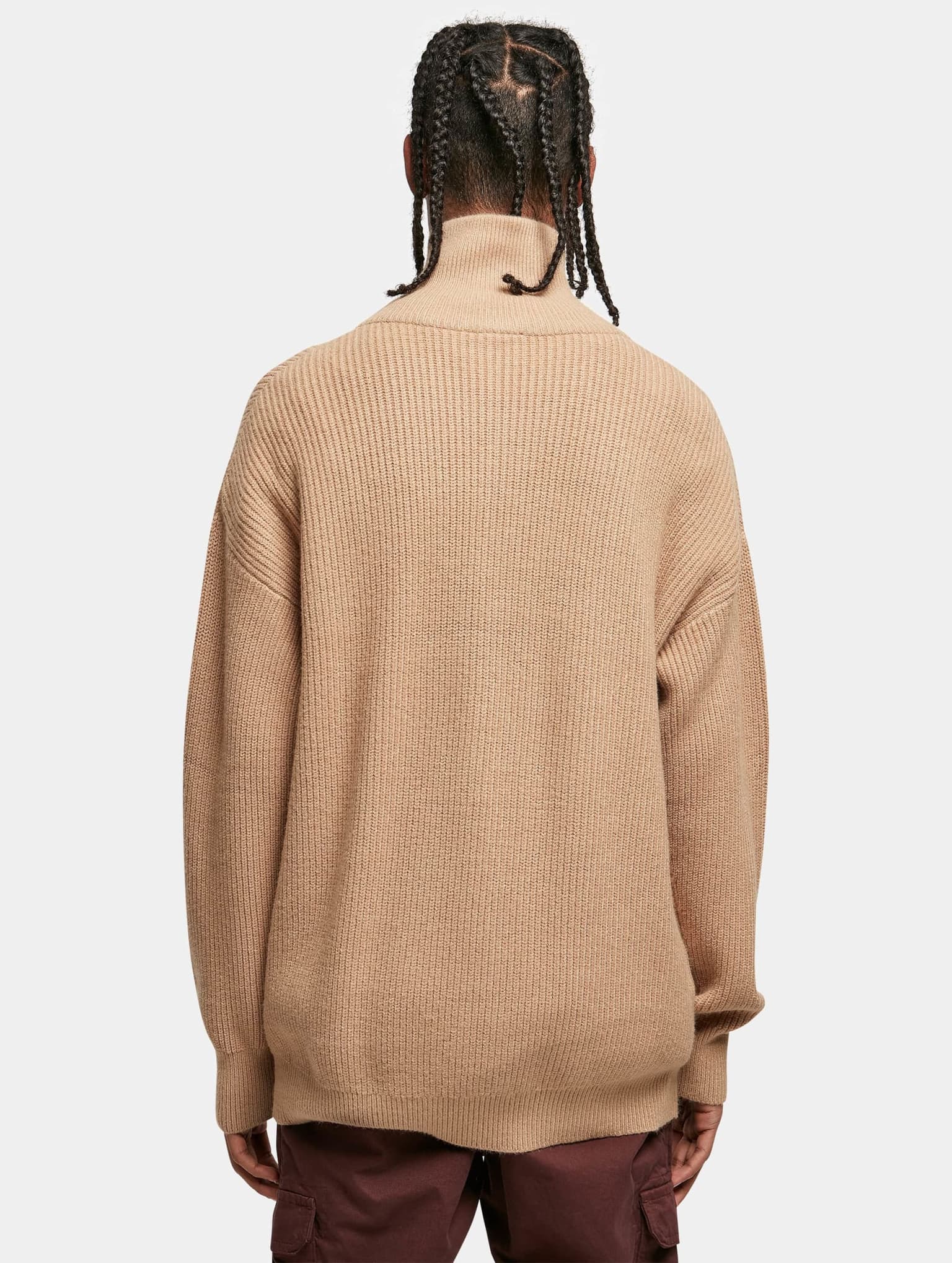 Urban Classics Oversized Knitted Troyer – Bild 2