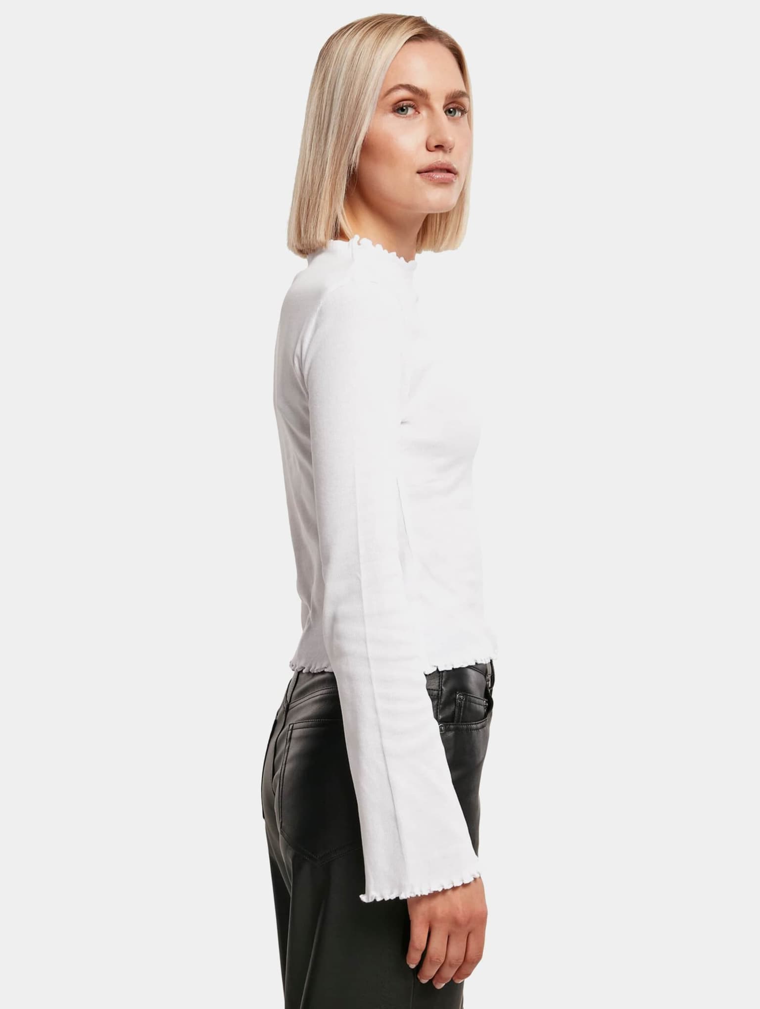 Urban Classics Ladies Rib Turtelneck Longsleeve – Bild 2