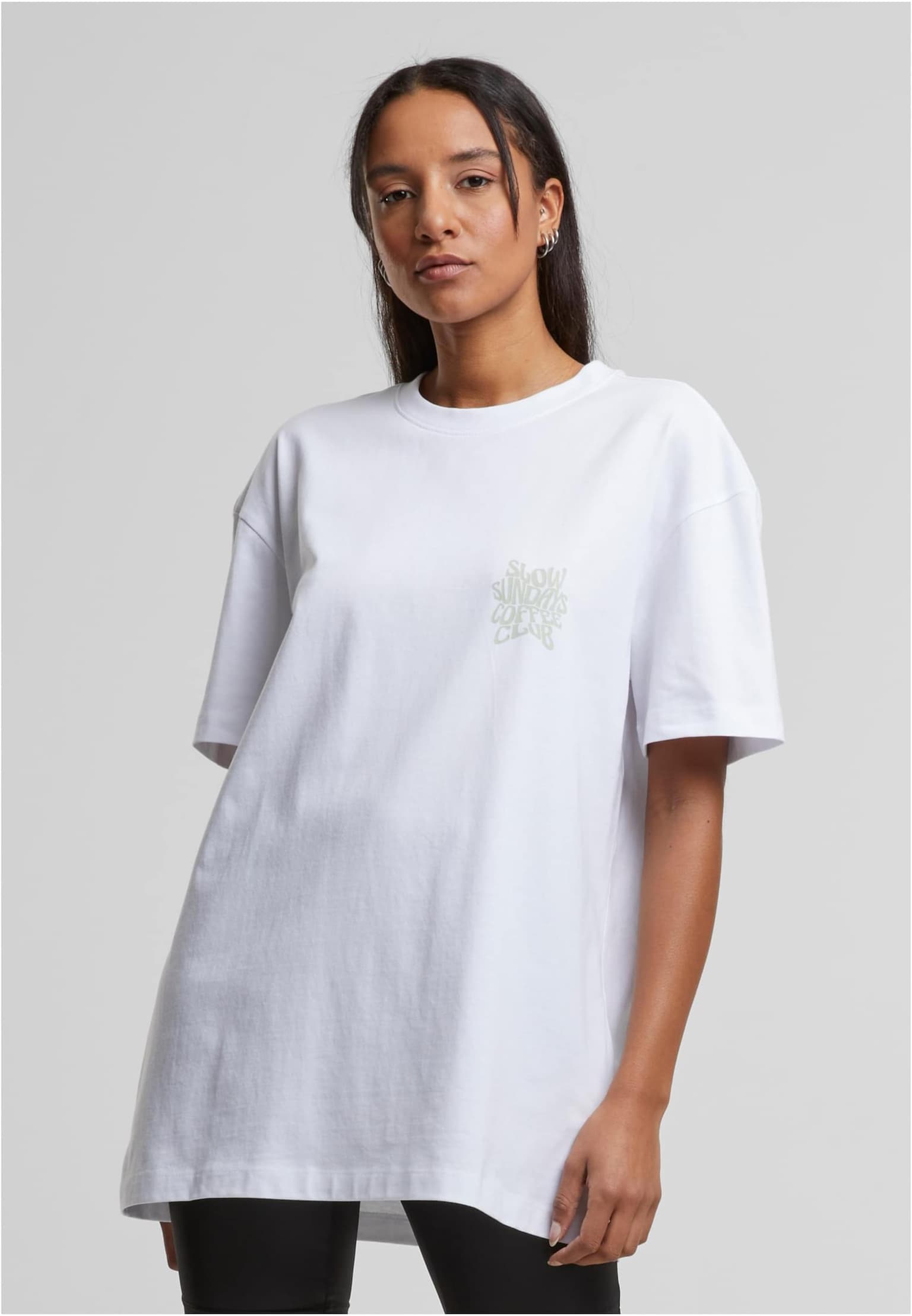 Urban Classics Ladies Cotton Logo Shirt