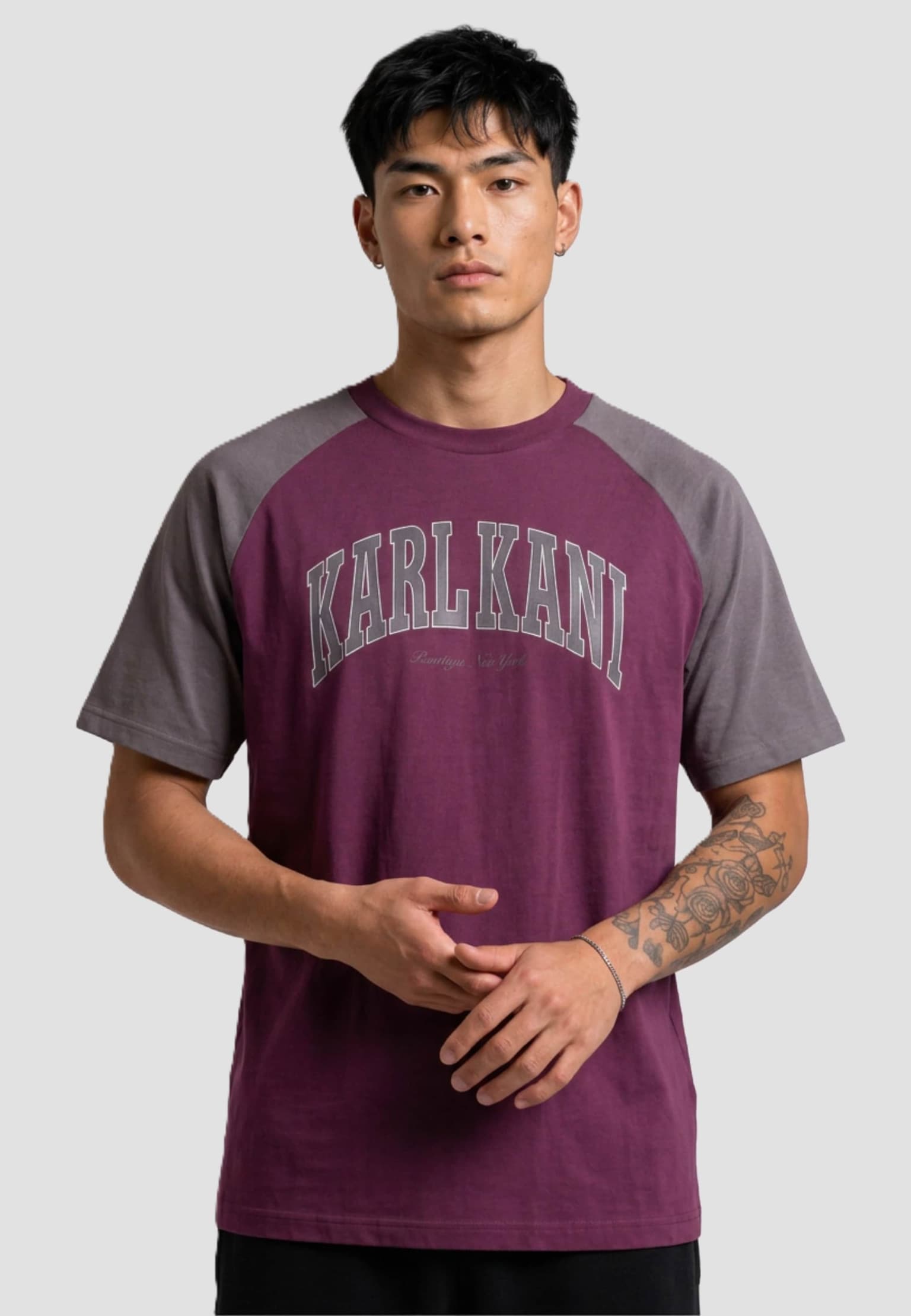 Karl Kani KK College Boxy Raglan T-Shirt