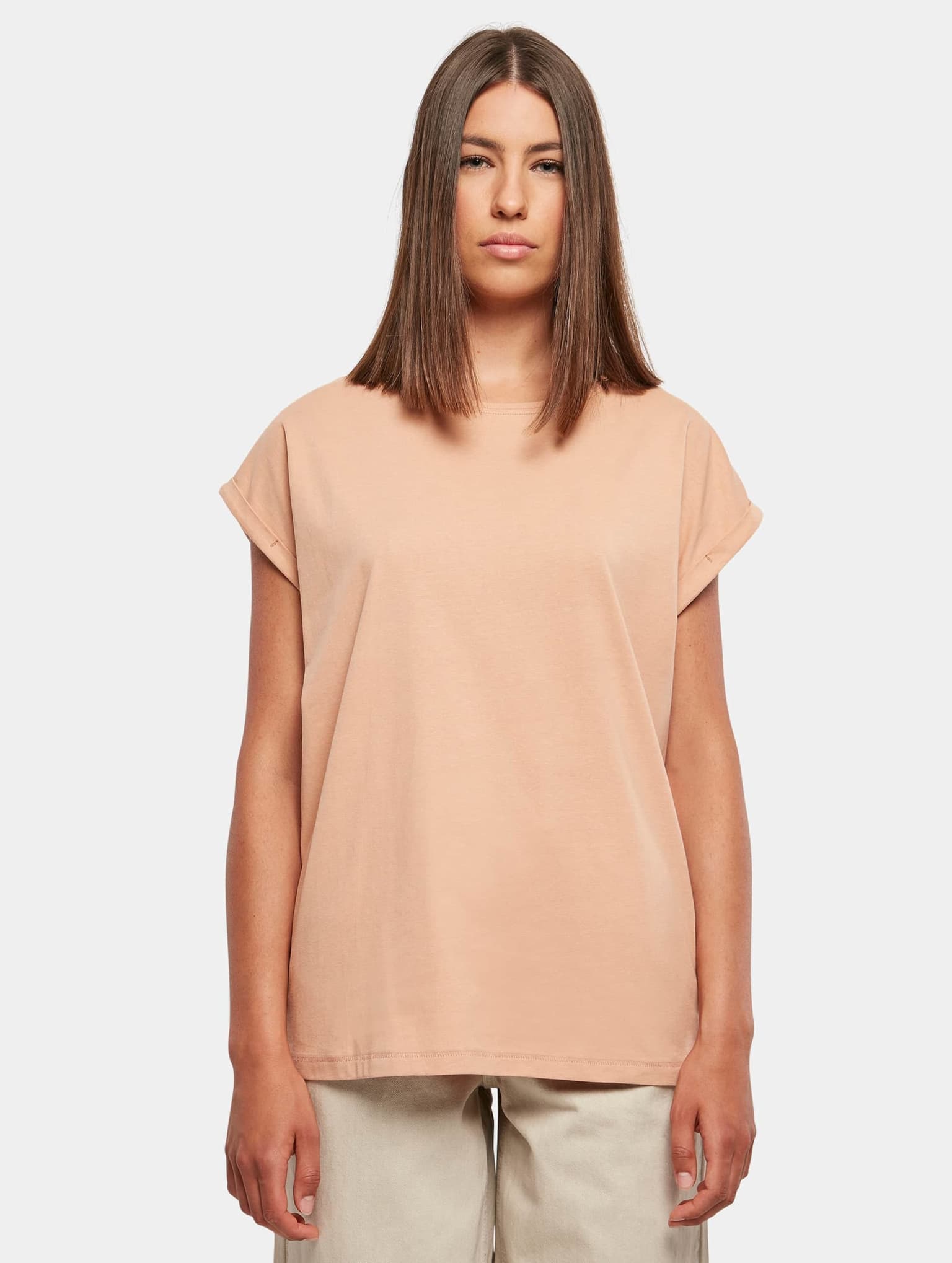 Urban Classics Ladies Extended Shoulder Tee – Bild 3