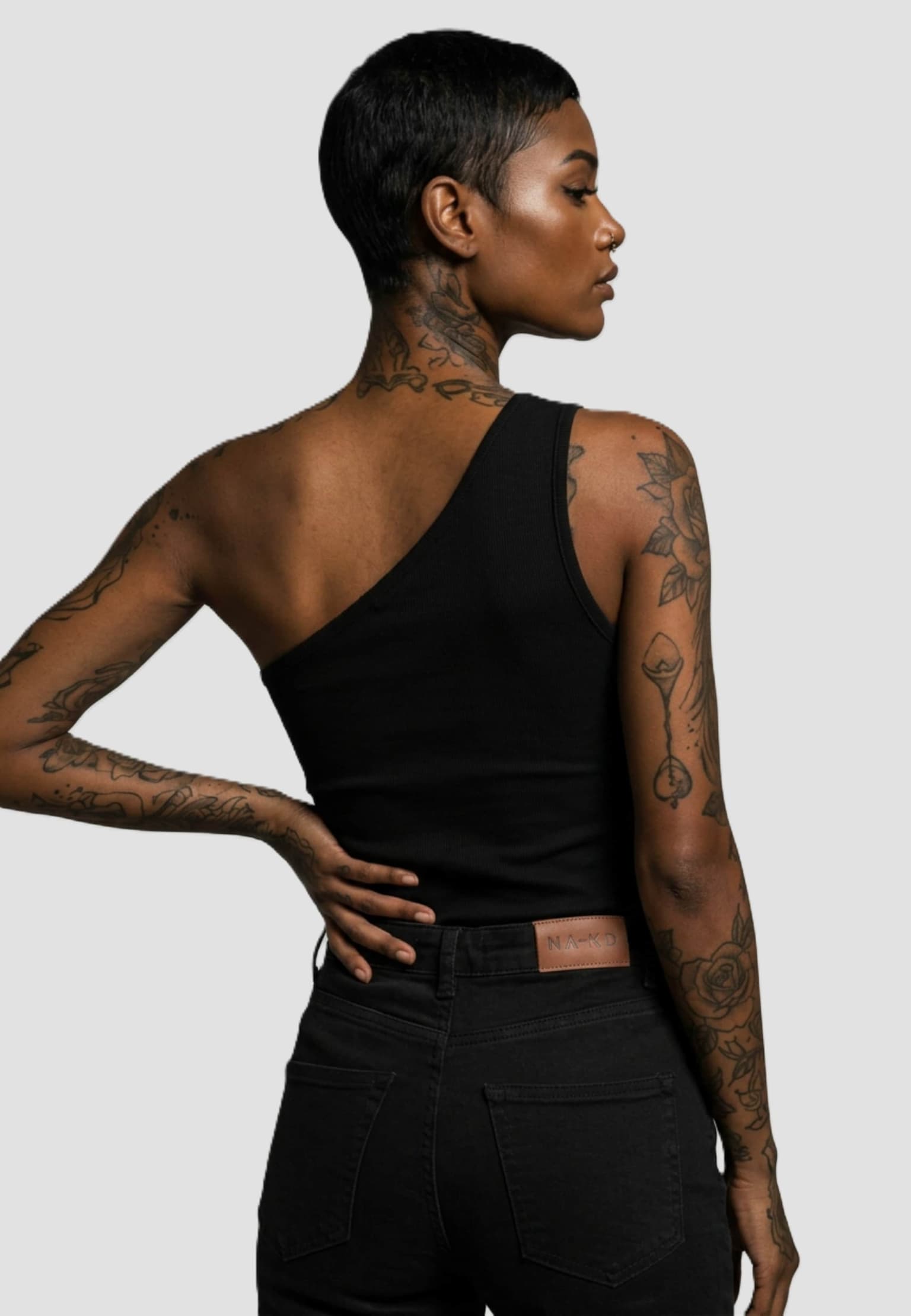Urban Classics Ladies Asymmetric Top – Bild 2