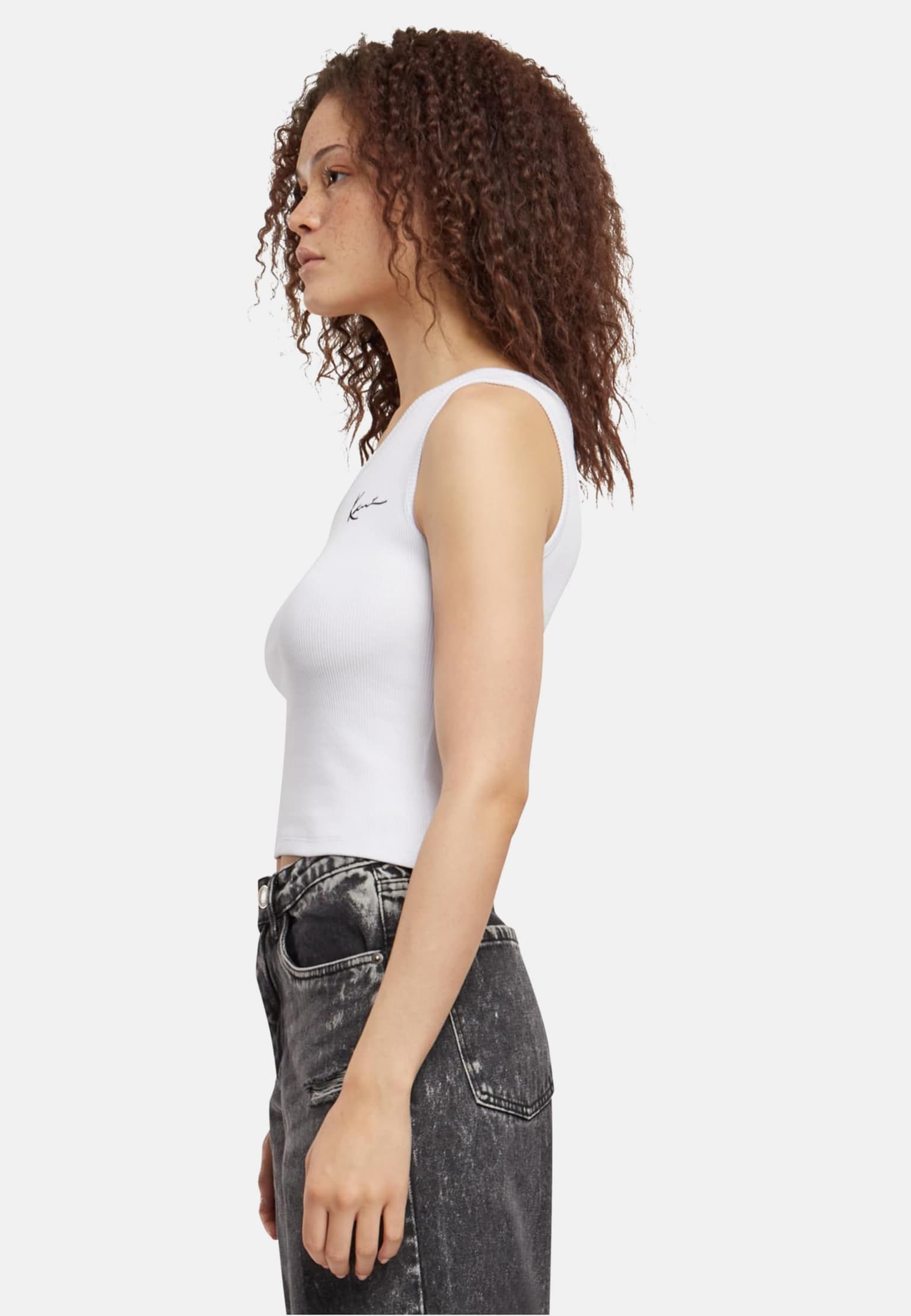 Karl Kani Chest Signature Essential Asymmetric Top – Bild 3